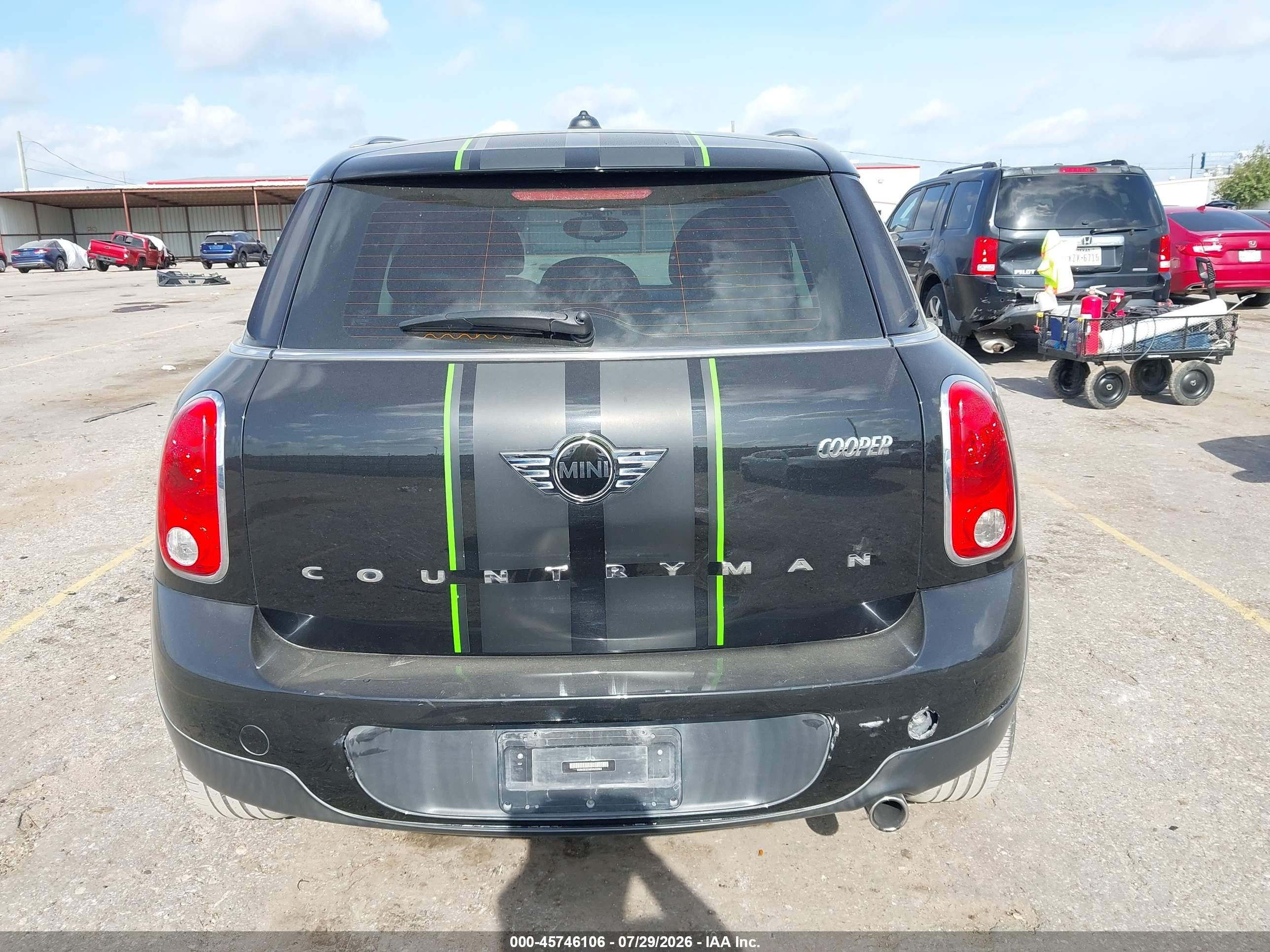 2014 Mini Countryman Cooper Gray vin: WMWZB3C50EWM32664