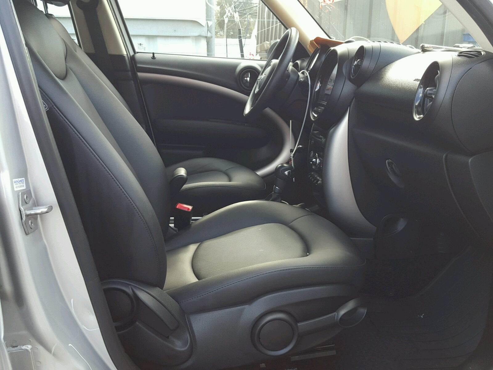 2013 Mini Cooper Countryman Серебряный vin: WMWZB3C51DWM08114
