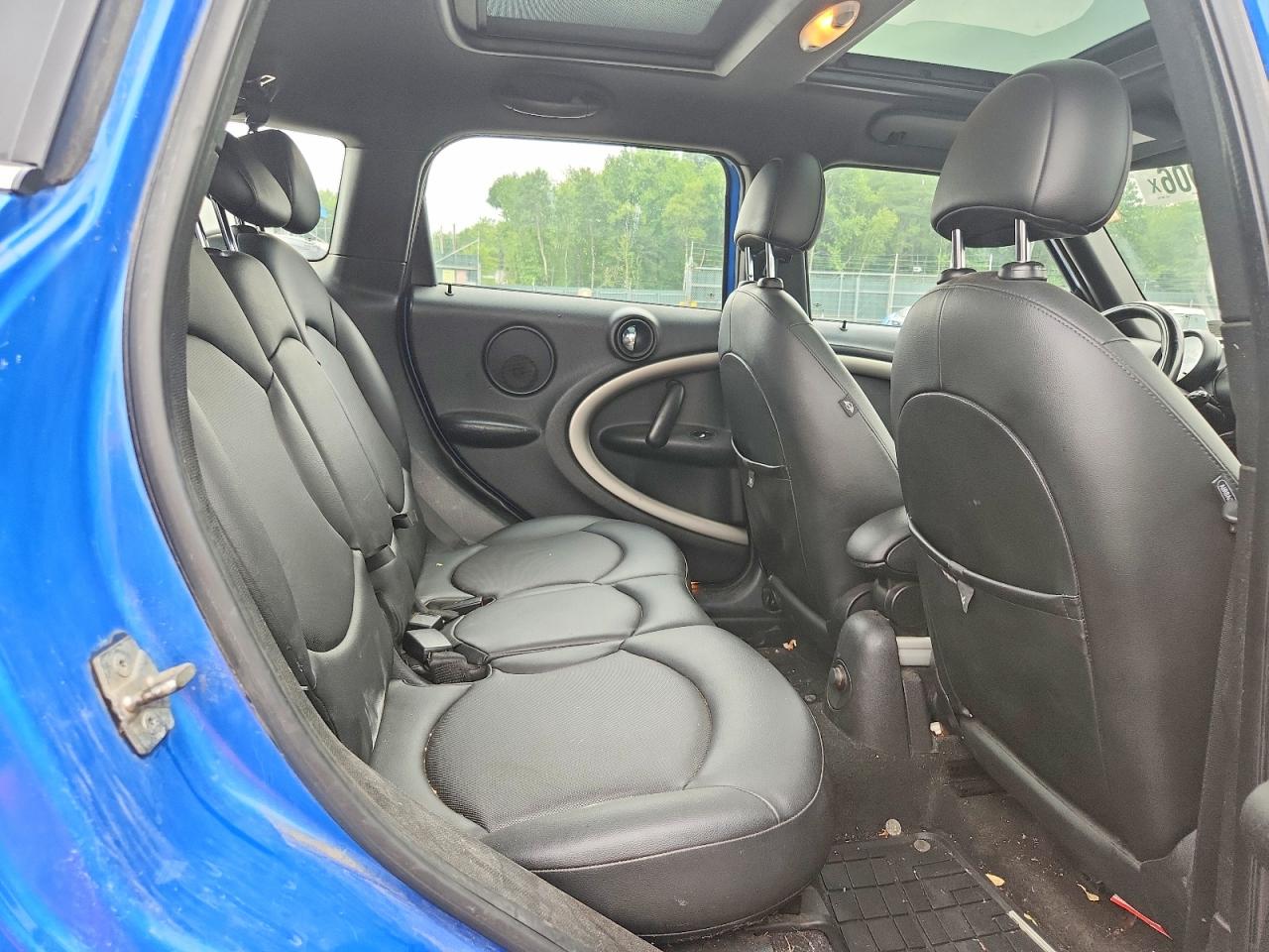 2012 Mini Cooper Countryman Синий vin: WMWZB3C52CWM03180