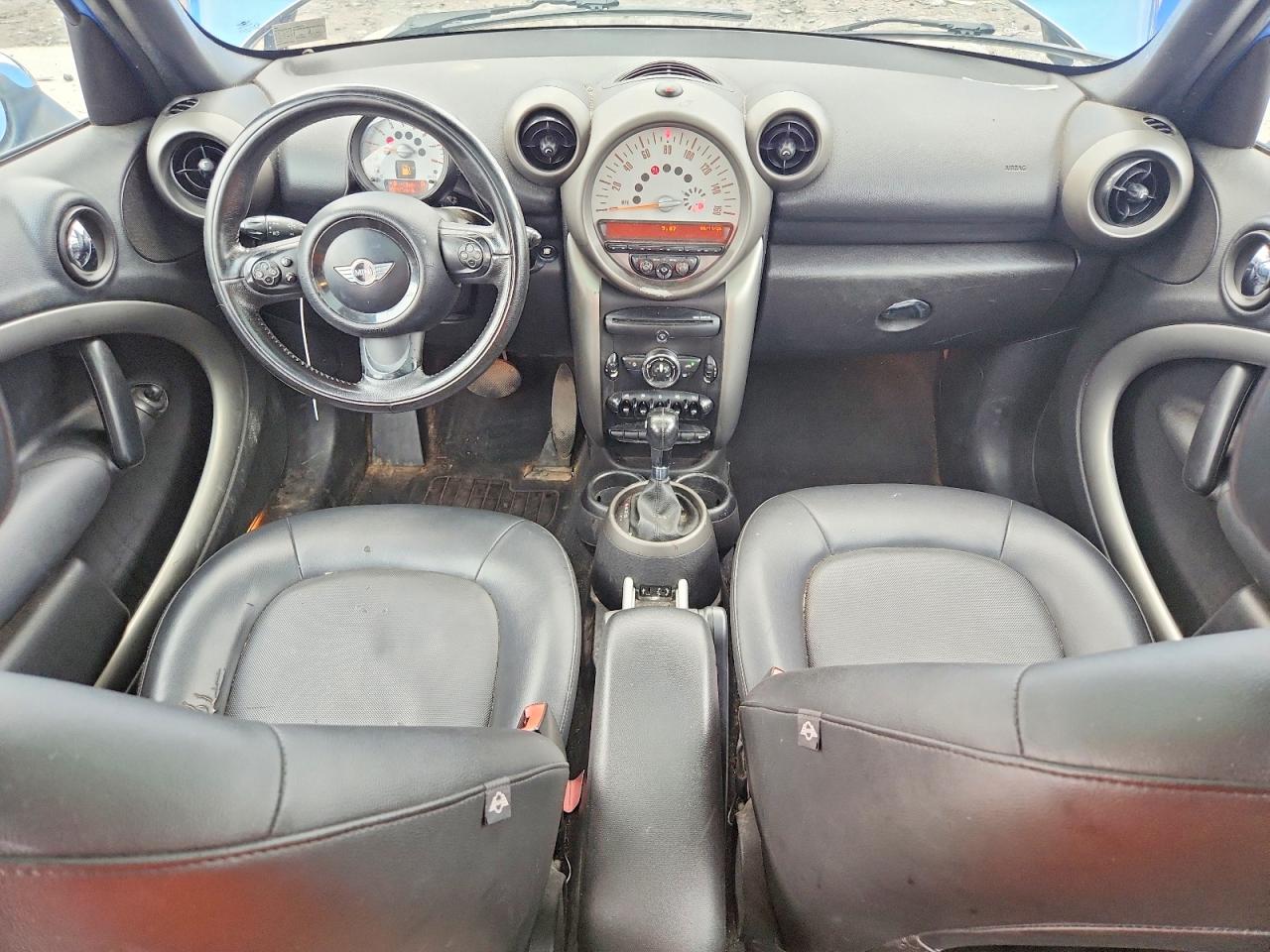 2012 Mini Cooper Countryman Синий vin: WMWZB3C52CWM03180
