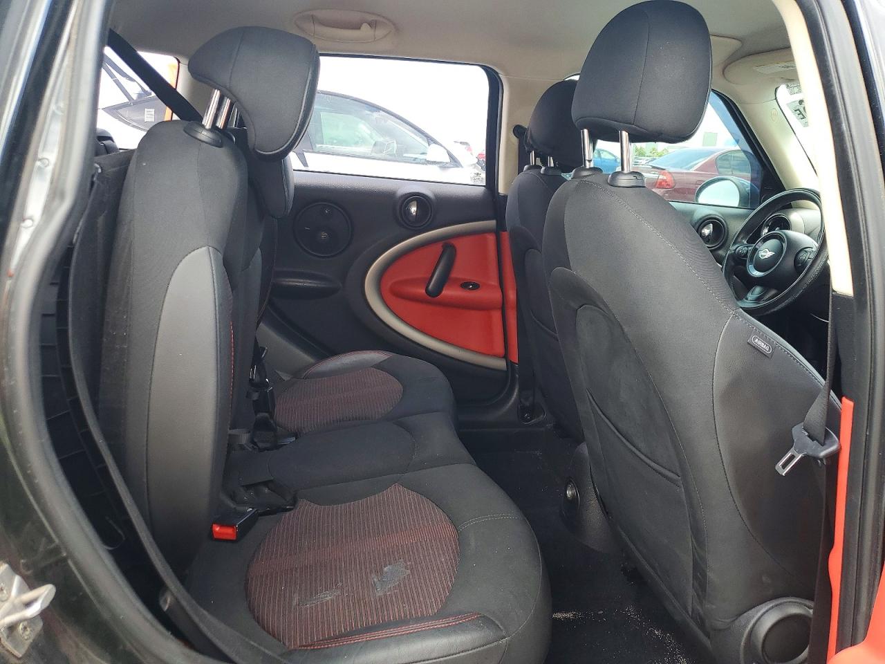 2012 Mini Cooper Countryman Black vin: WMWZB3C52CWM05589