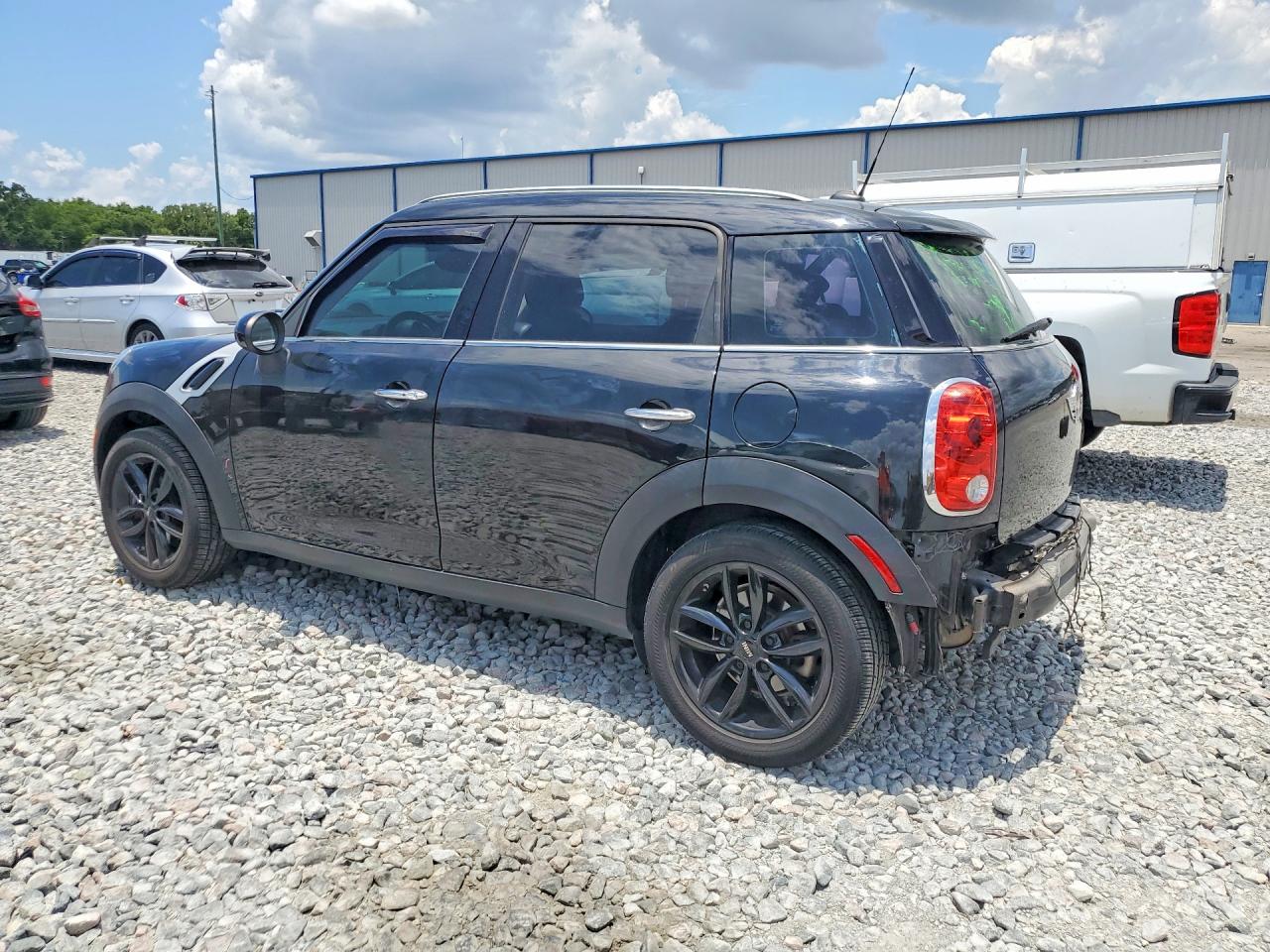 2012 Mini Cooper Countryman Black vin: WMWZB3C52CWM05589