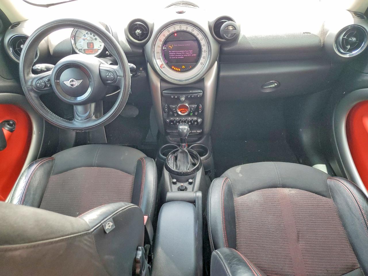 2012 Mini Cooper Countryman Black vin: WMWZB3C52CWM05589