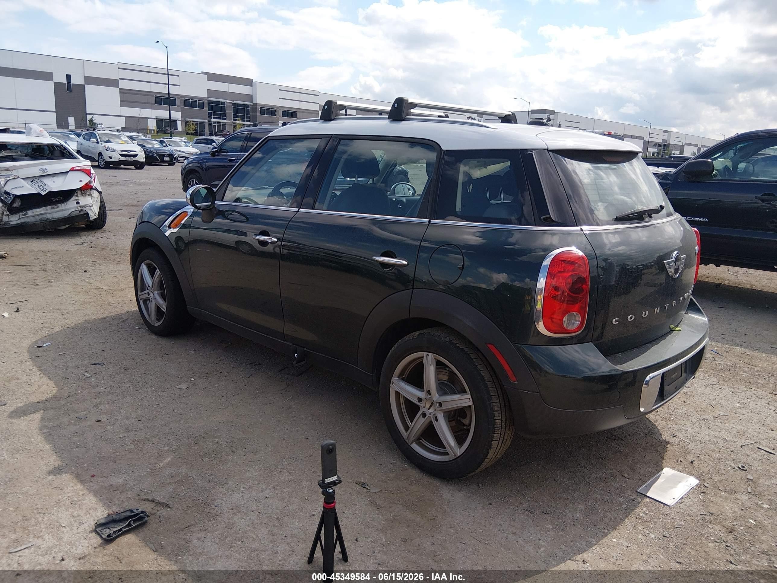 2014 Mini Countryman Cooper Green vin: WMWZB3C52EWR36584