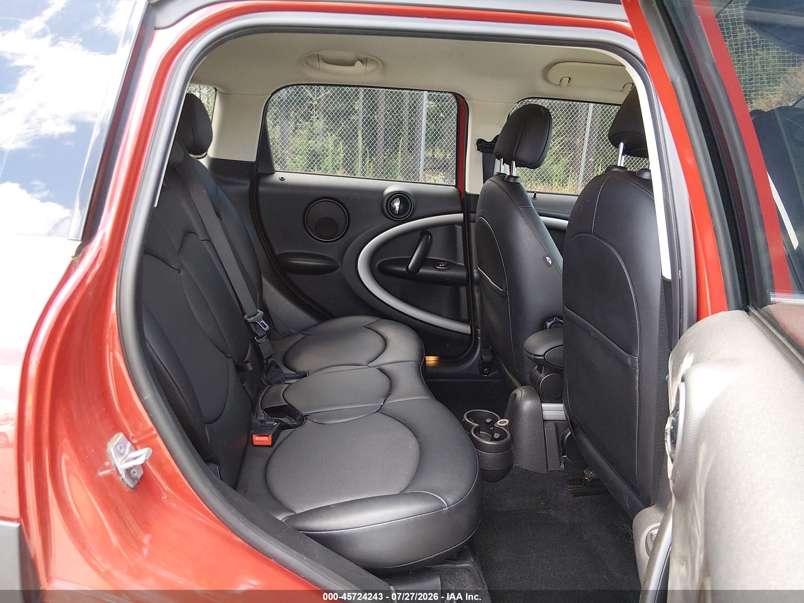 2015 Mini Countryman Cooper Красный vin: WMWZB3C52FWR44959
