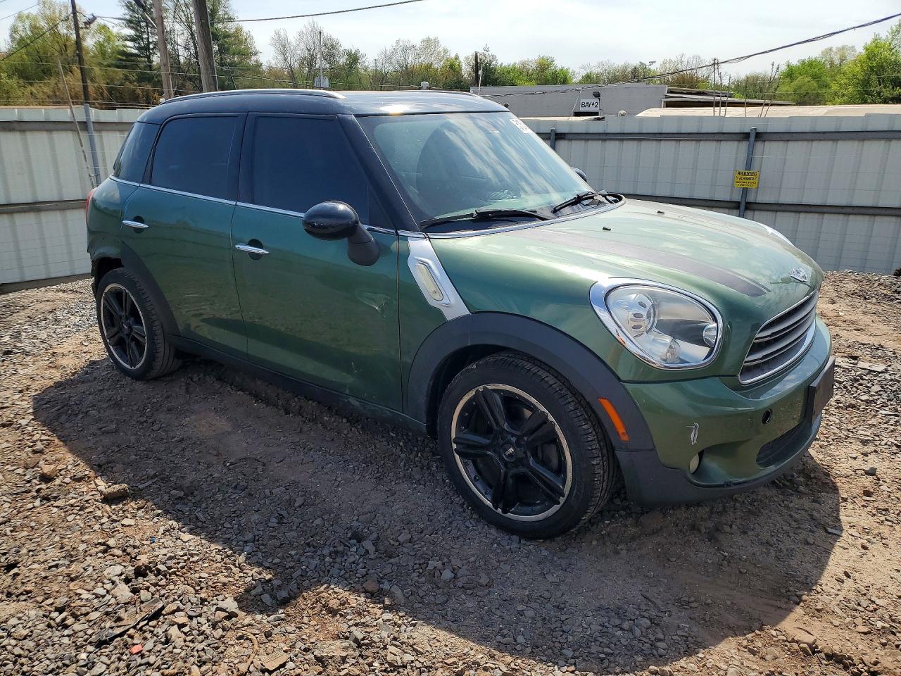 2015 Mini Cooper Countryman Green vin: WMWZB3C52FWR45755