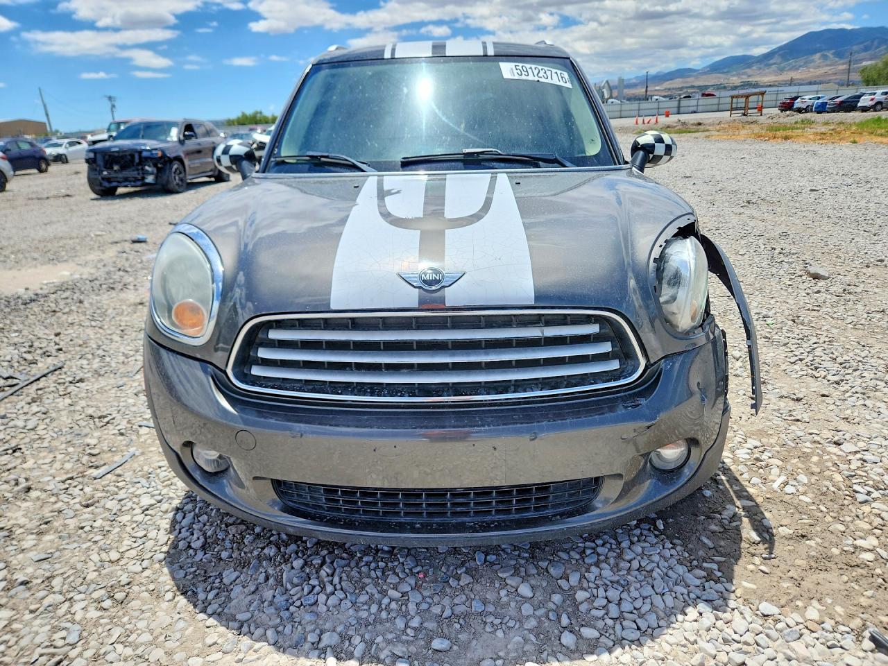 2012 Mini Cooper Countryman Charcoal vin: WMWZB3C53CWM03141
