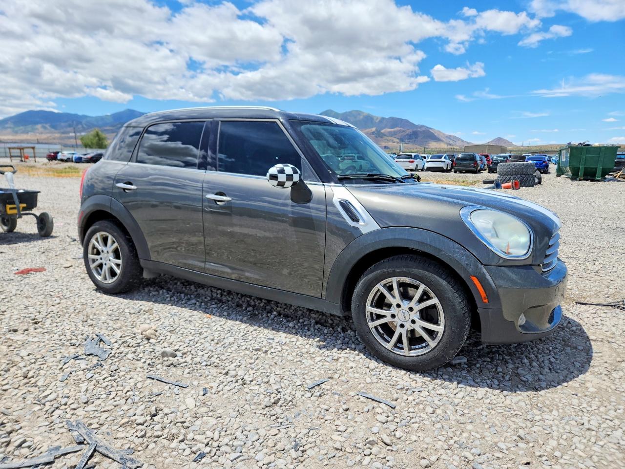 2012 Mini Cooper Countryman Charcoal vin: WMWZB3C53CWM03141