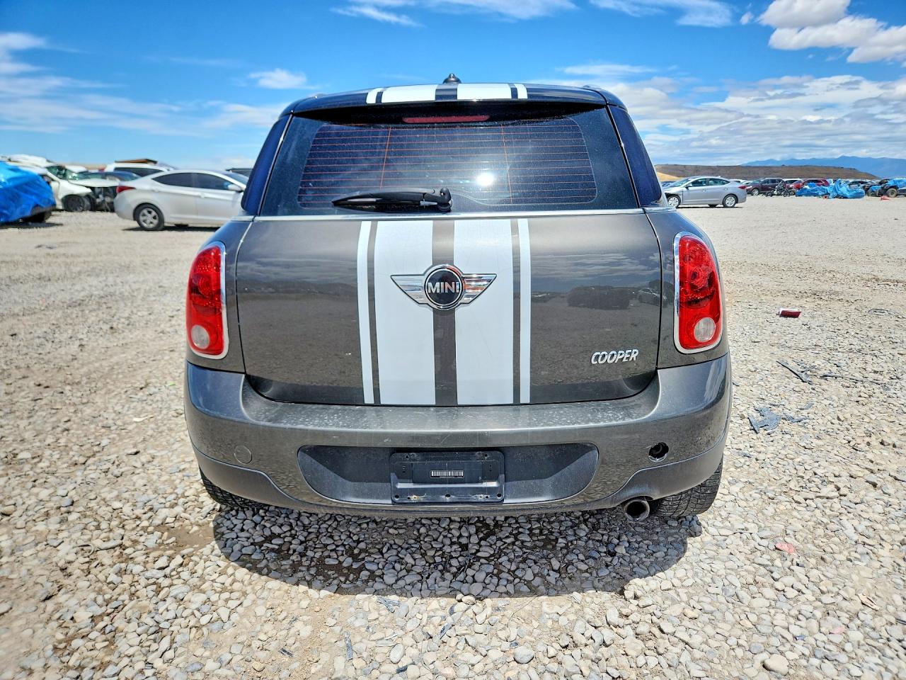 2012 Mini Cooper Countryman Charcoal vin: WMWZB3C53CWM03141