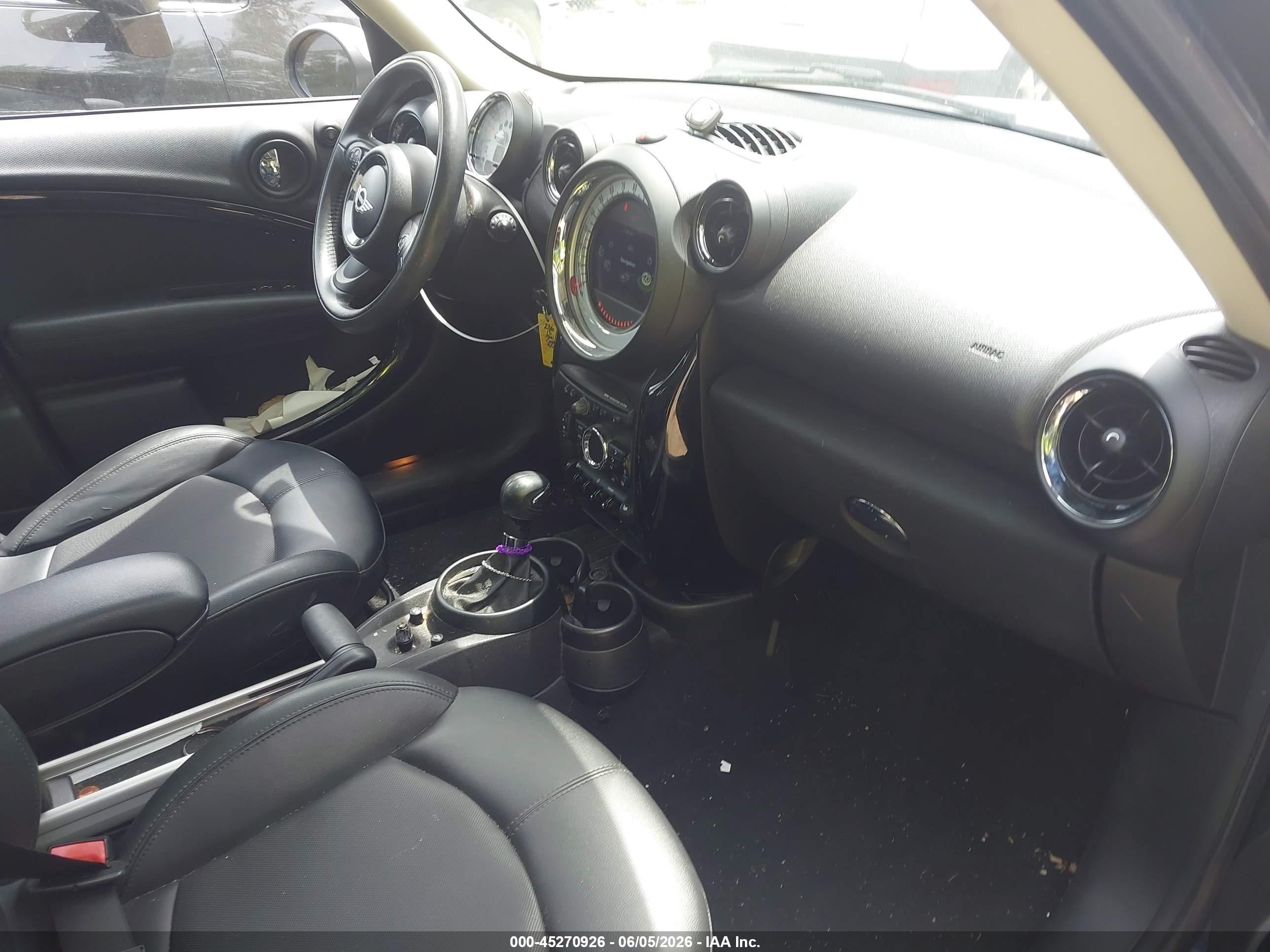 2013 Mini Countryman Cooper Blue vin: WMWZB3C53DWR35832