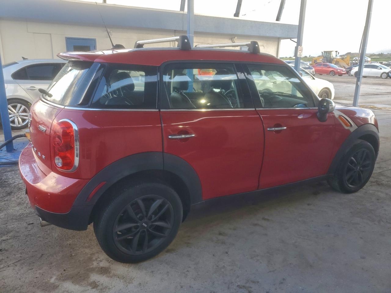2014 Mini Cooper Countryman Red vin: WMWZB3C53EWM32495