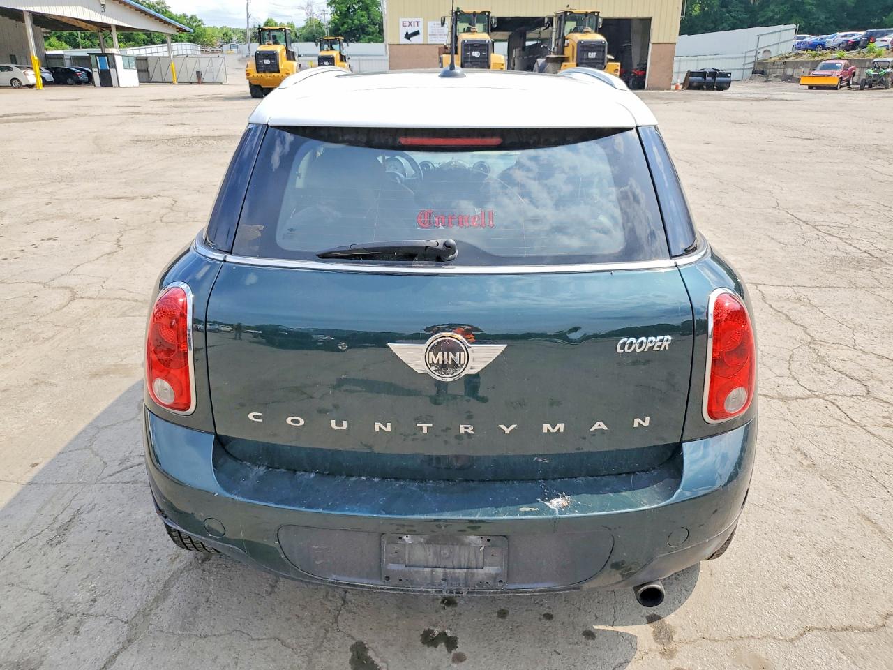 2013 Mini Cooper Countryman Зеленый vin: WMWZB3C54DWM09337