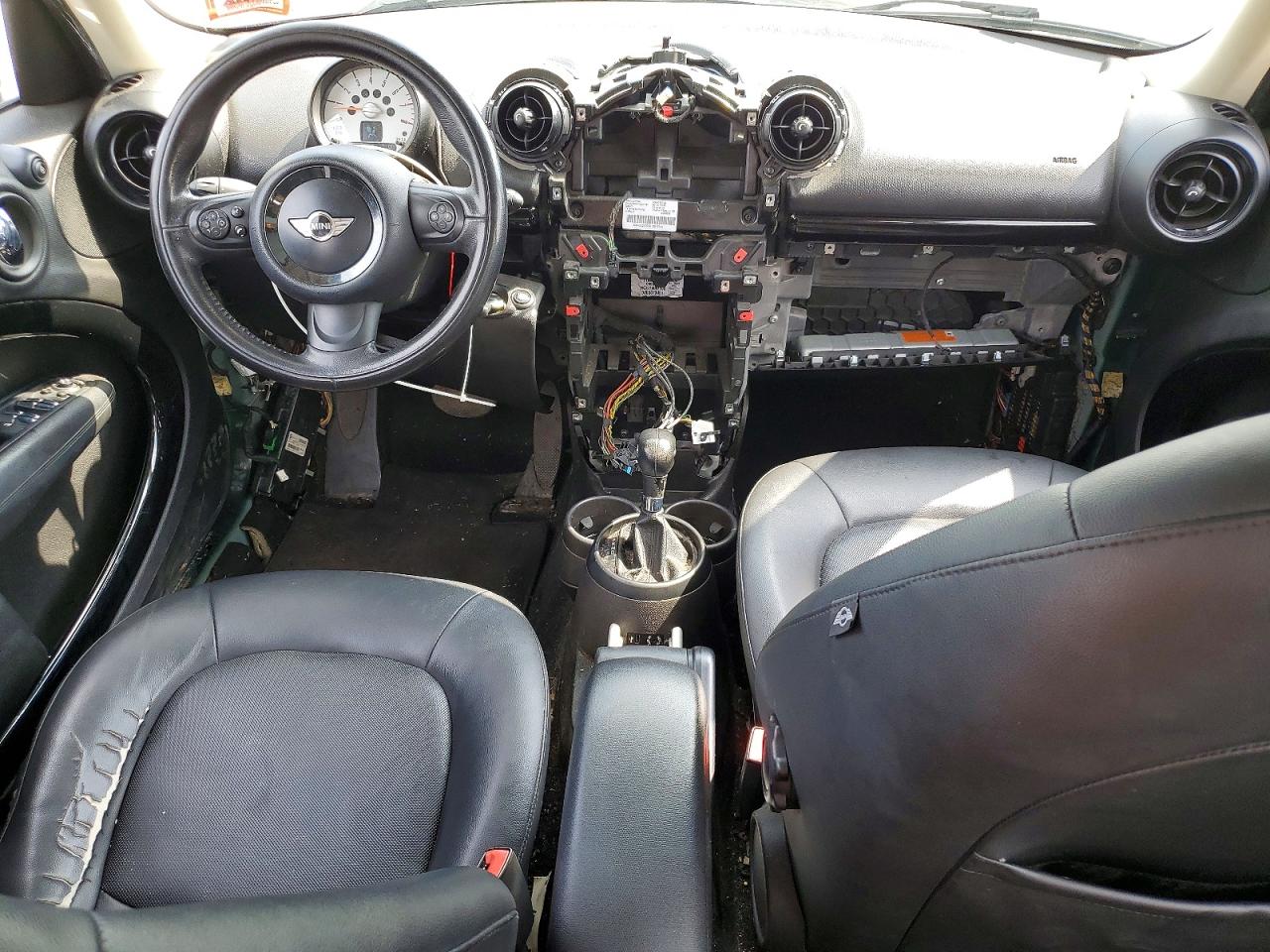 2013 Mini Cooper Countryman Зеленый vin: WMWZB3C54DWM09337