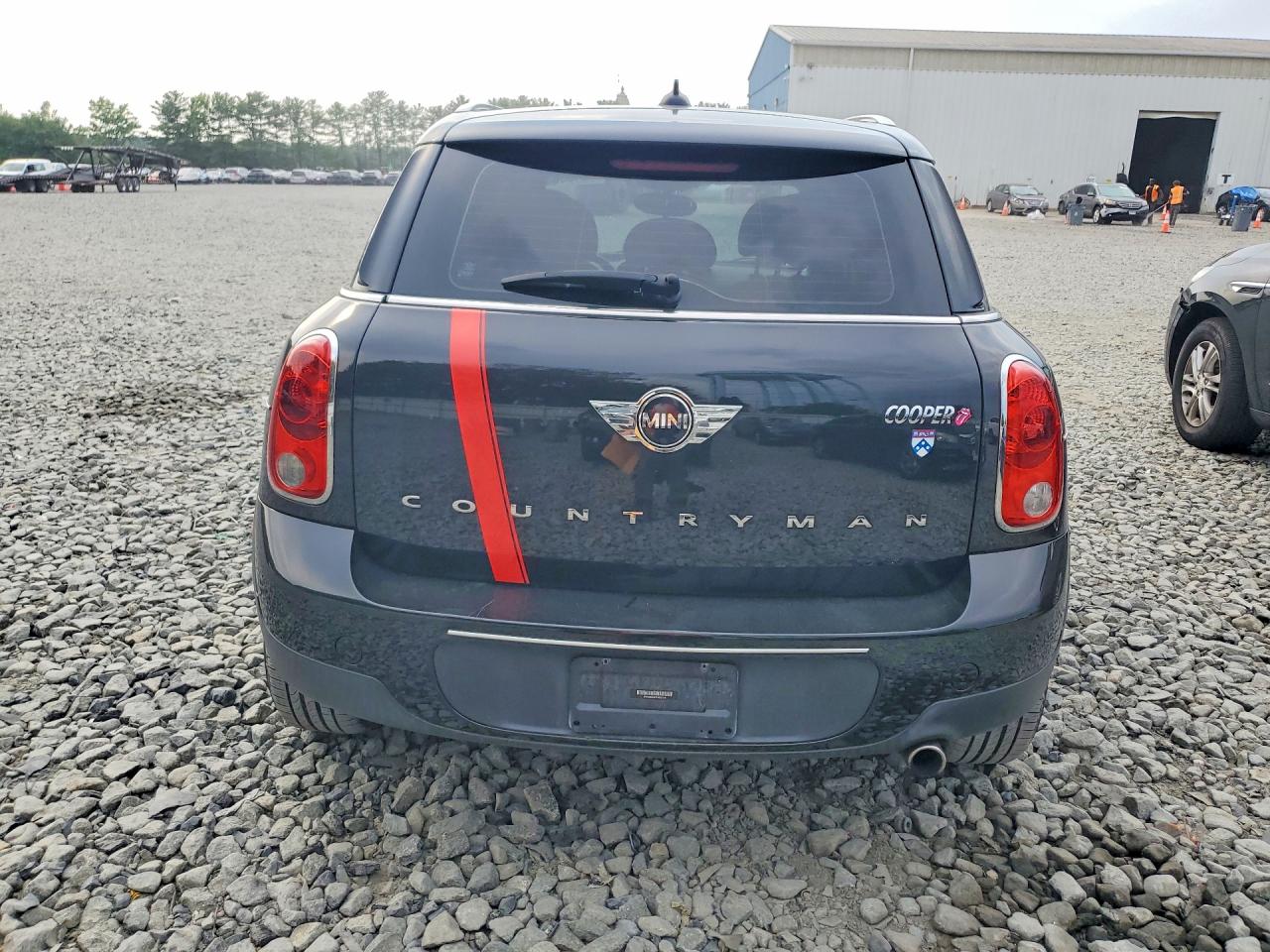 2014 Mini Cooper Countryman Black vin: WMWZB3C54EWR37218