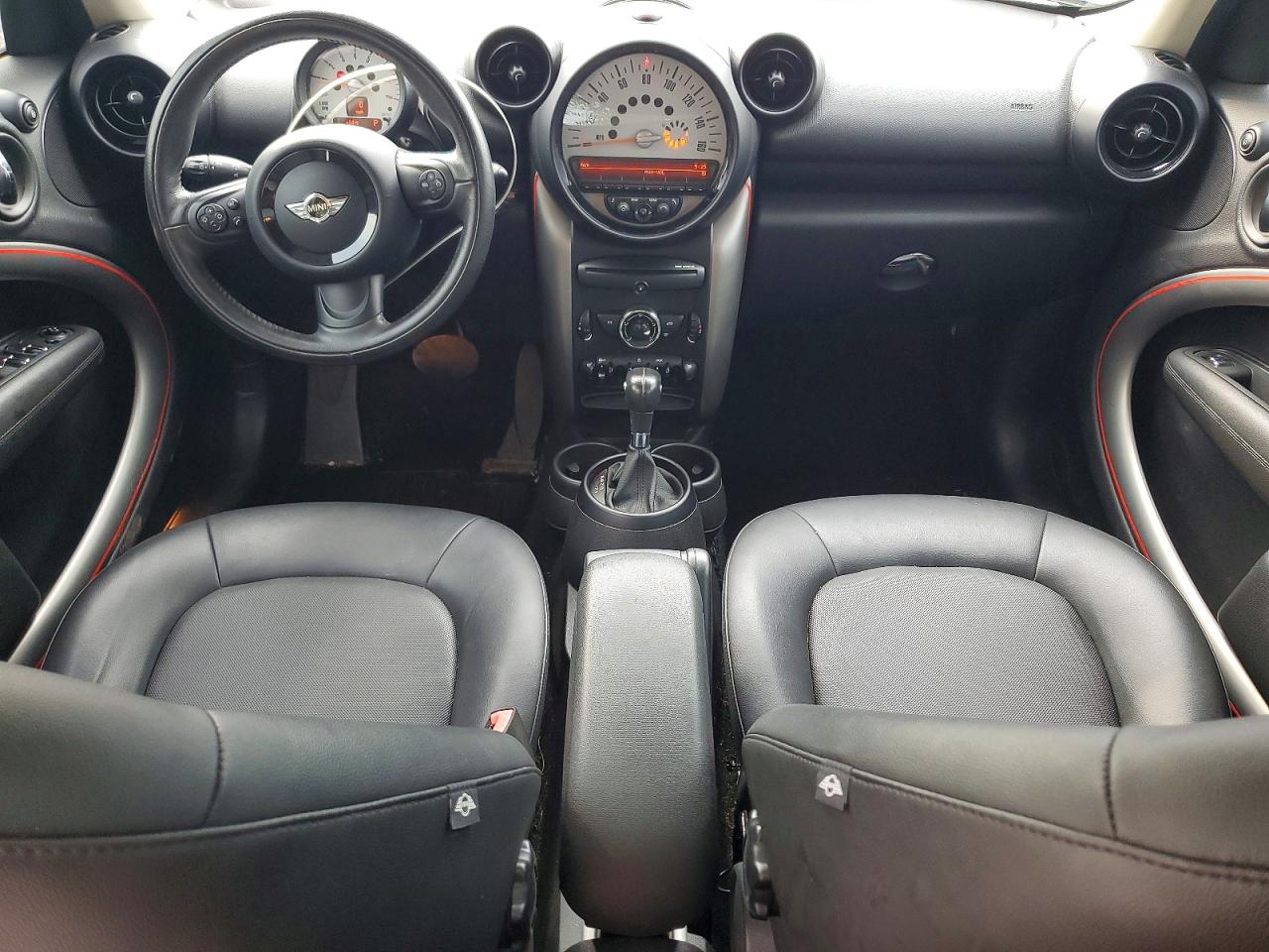 2014 Mini Cooper Countryman Black vin: WMWZB3C54EWR37218