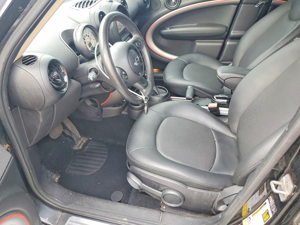 2014 Mini Cooper Countryman Black vin: WMWZB3C54EWR37218
