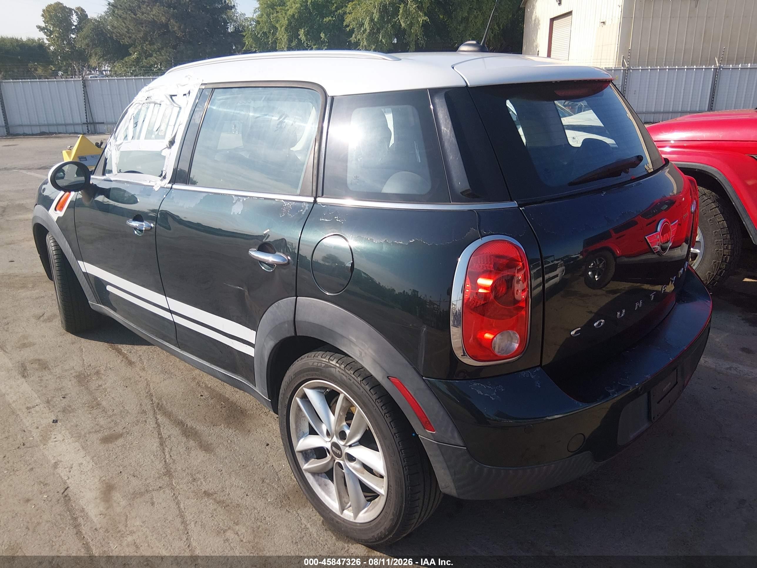 2014 Mini Countryman Cooper Green vin: WMWZB3C54EWR38482