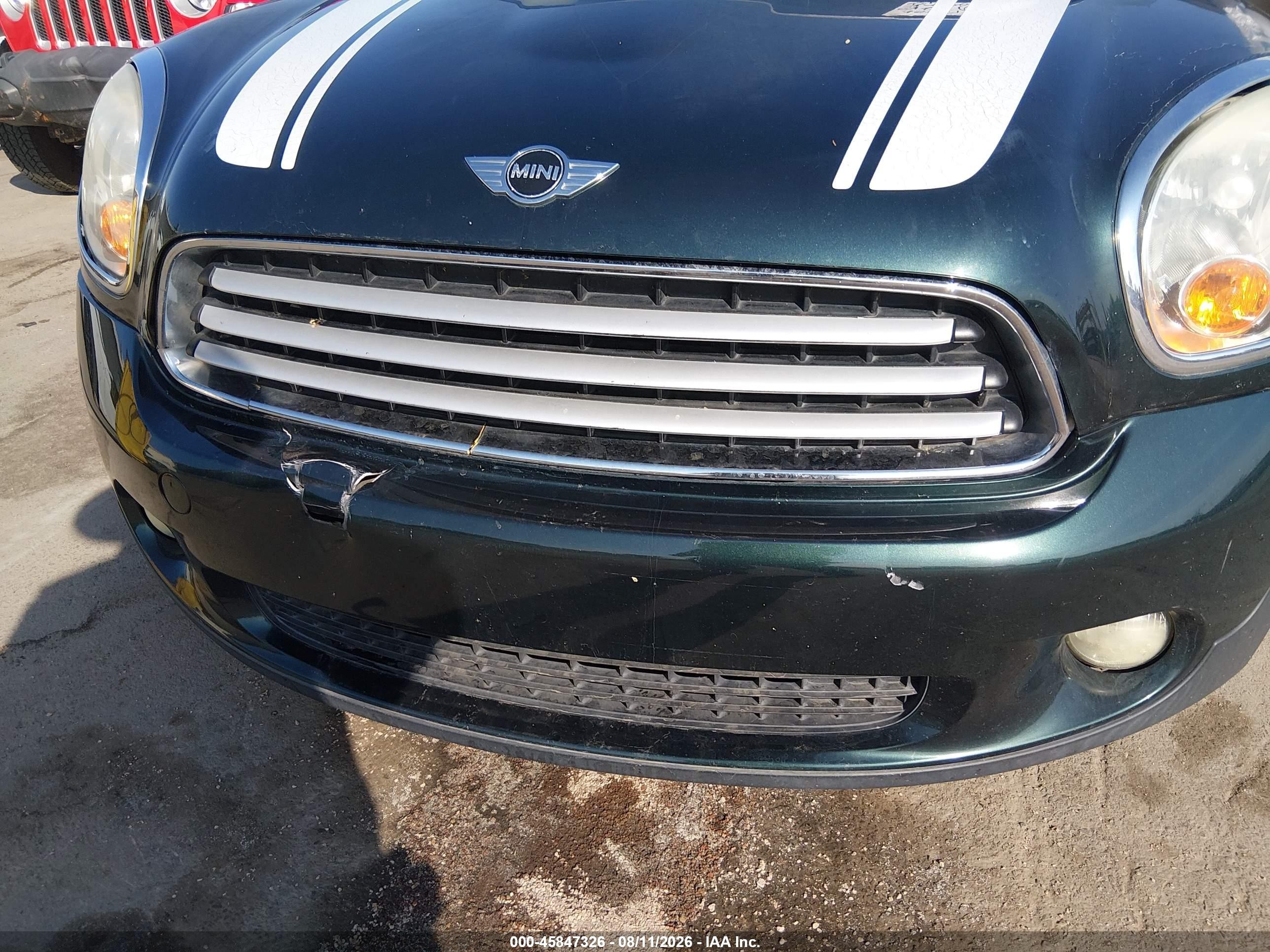 2014 Mini Countryman Cooper Green vin: WMWZB3C54EWR38482