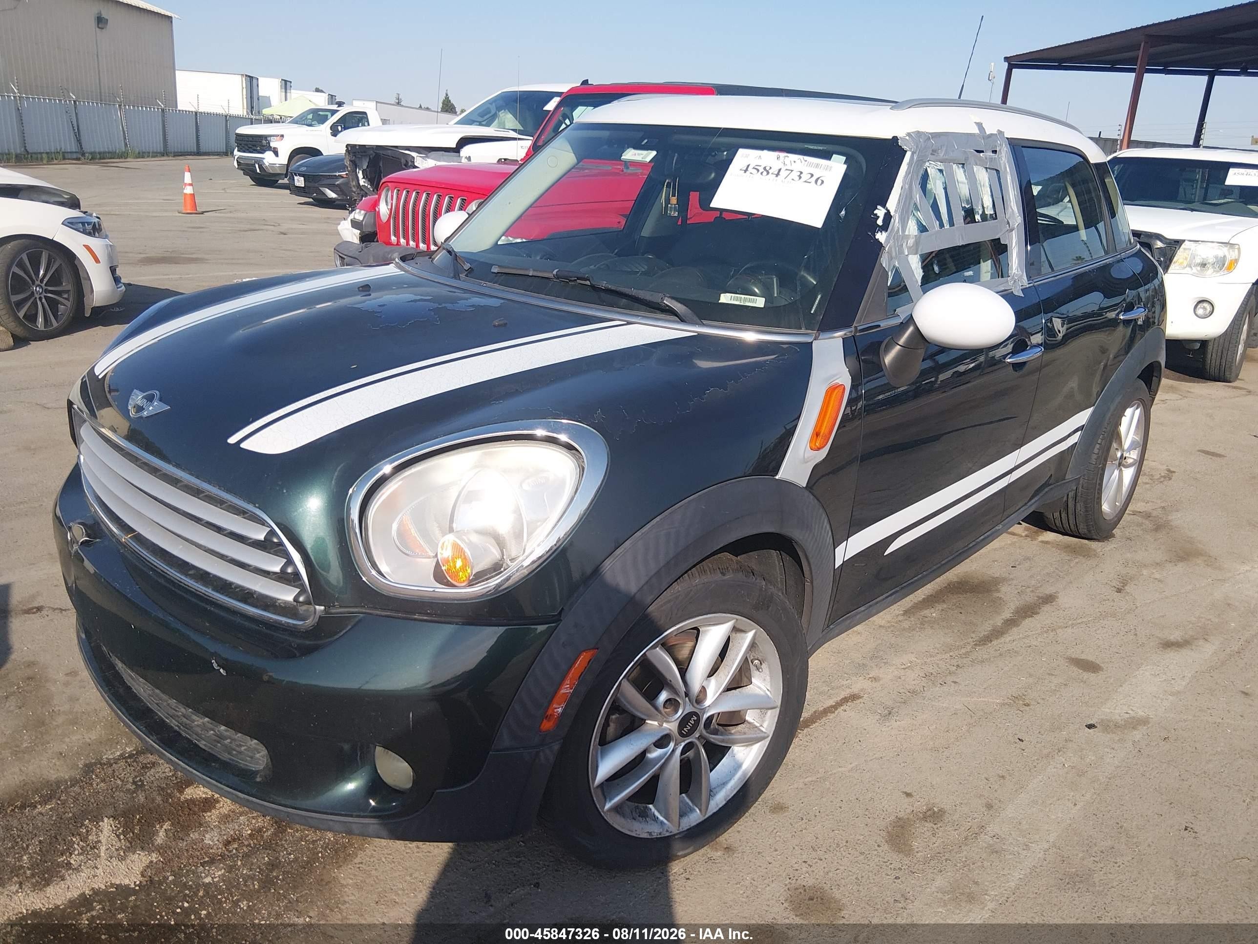 2014 Mini Countryman Cooper Green vin: WMWZB3C54EWR38482
