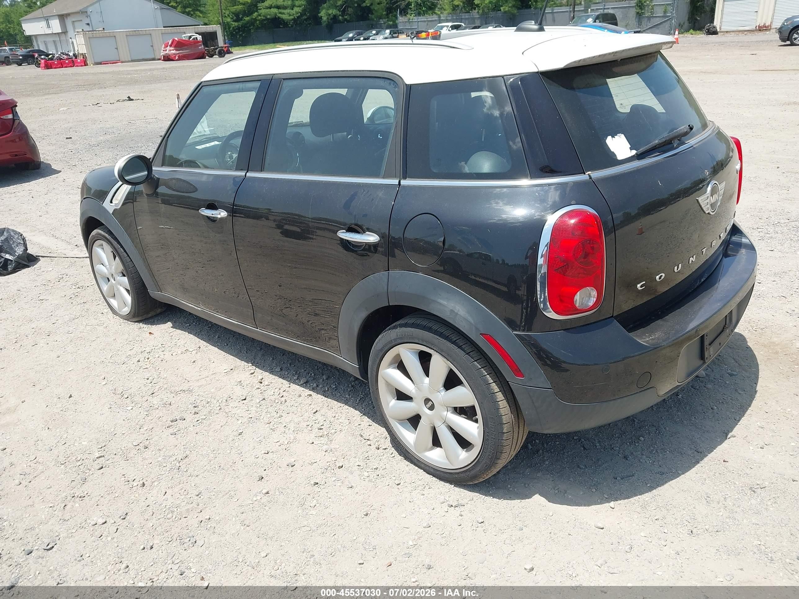 2014 Mini Countryman Cooper Черный vin: WMWZB3C54EWR39194