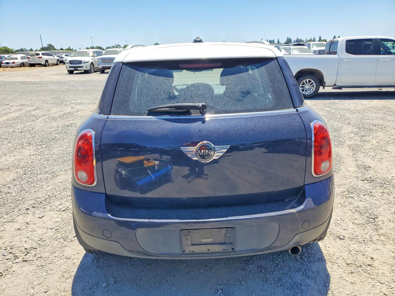 2015 Mini Cooper Countryman Синий vin: WMWZB3C54FWR44025