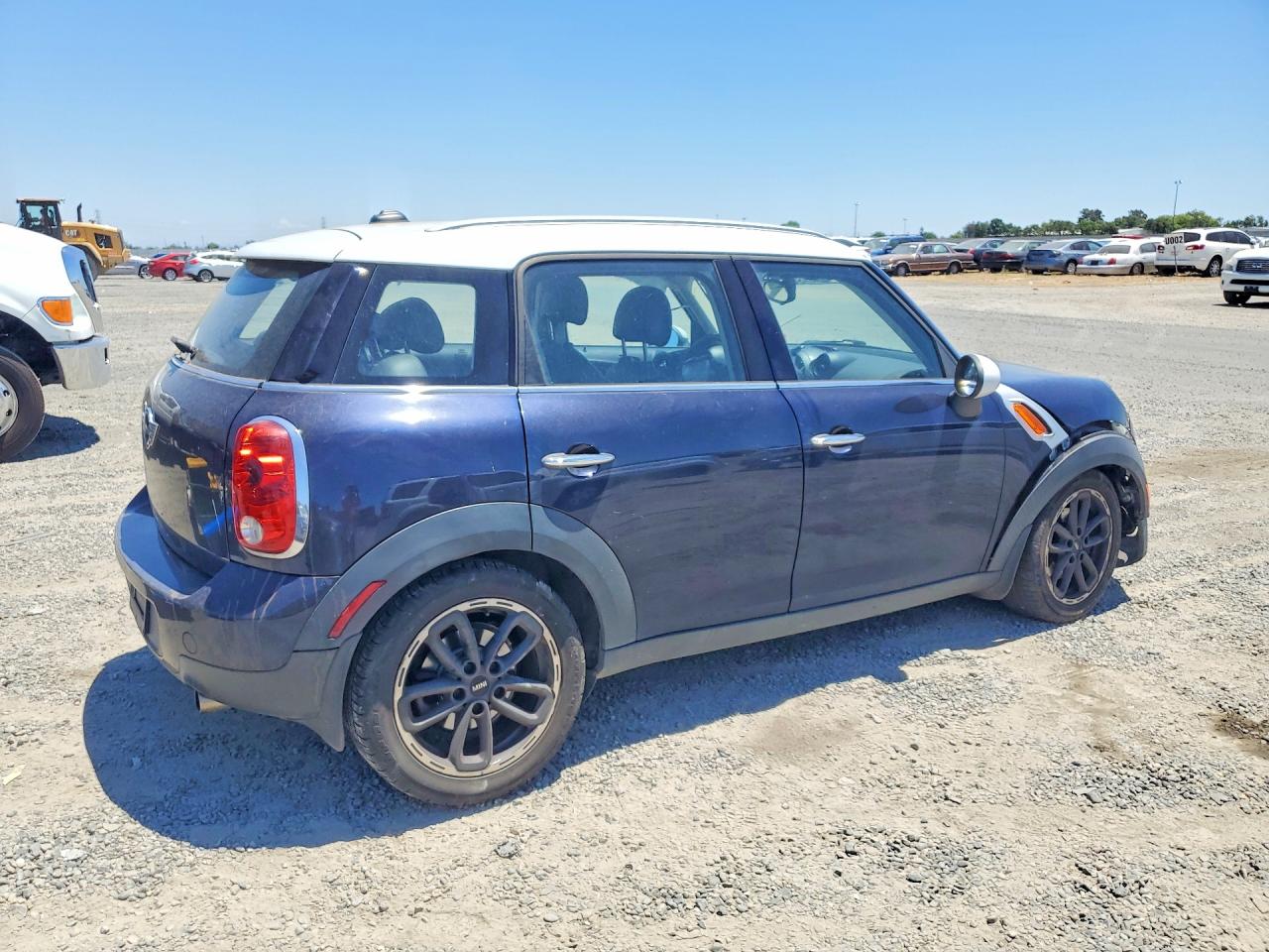 2015 Mini Cooper Countryman Синий vin: WMWZB3C54FWR44025