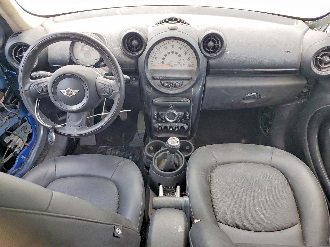 2013 Mini Cooper Countryman Серебряный vin: WMWZB3C55DWM31329