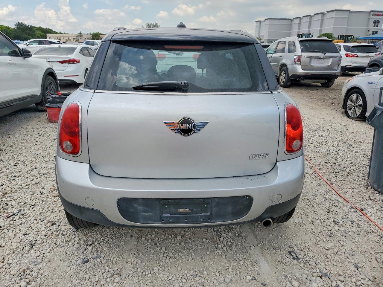 2013 Mini Cooper Countryman Серебряный vin: WMWZB3C55DWM31329
