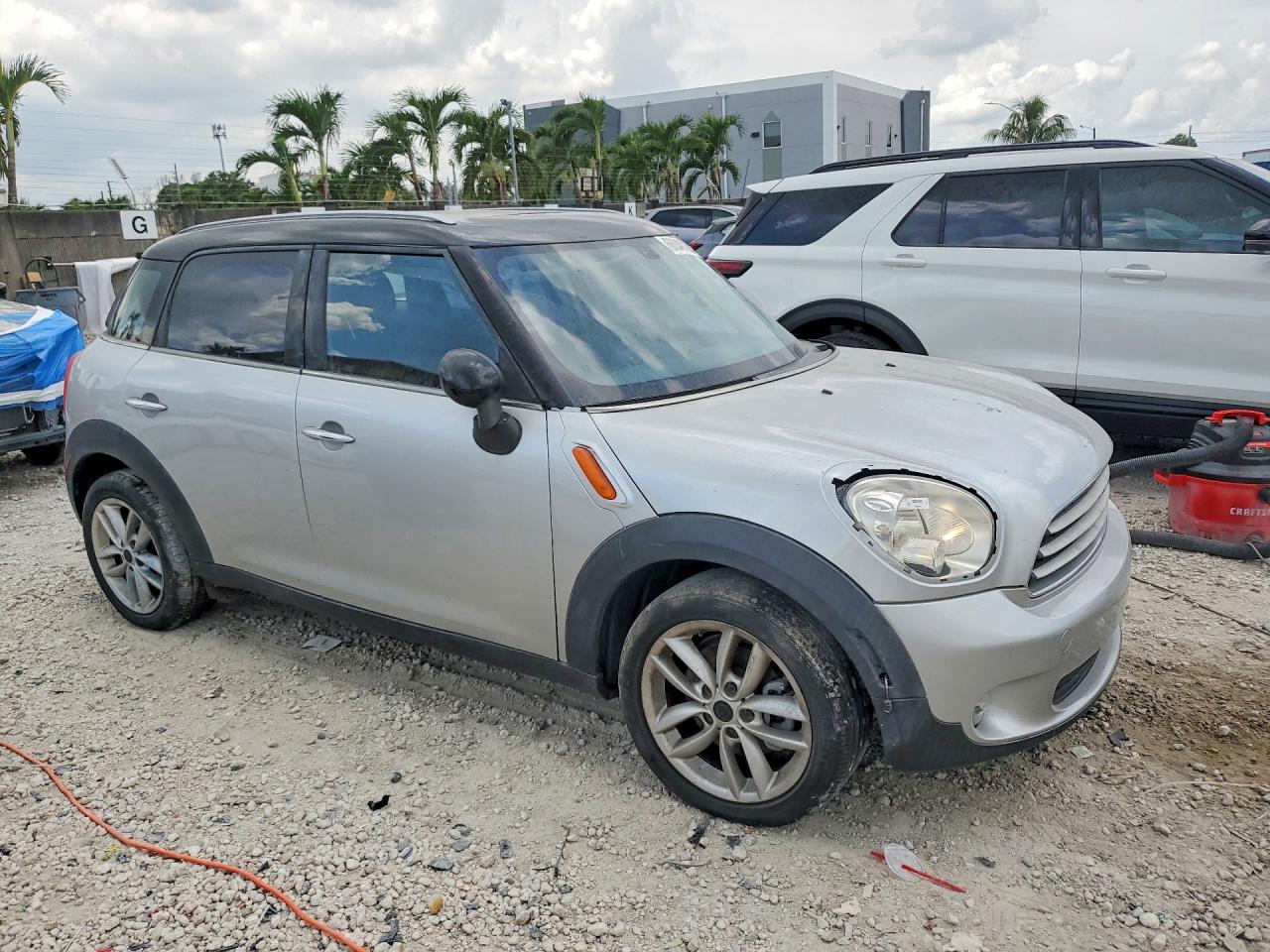 2013 Mini Cooper Countryman Серебряный vin: WMWZB3C55DWM31329
