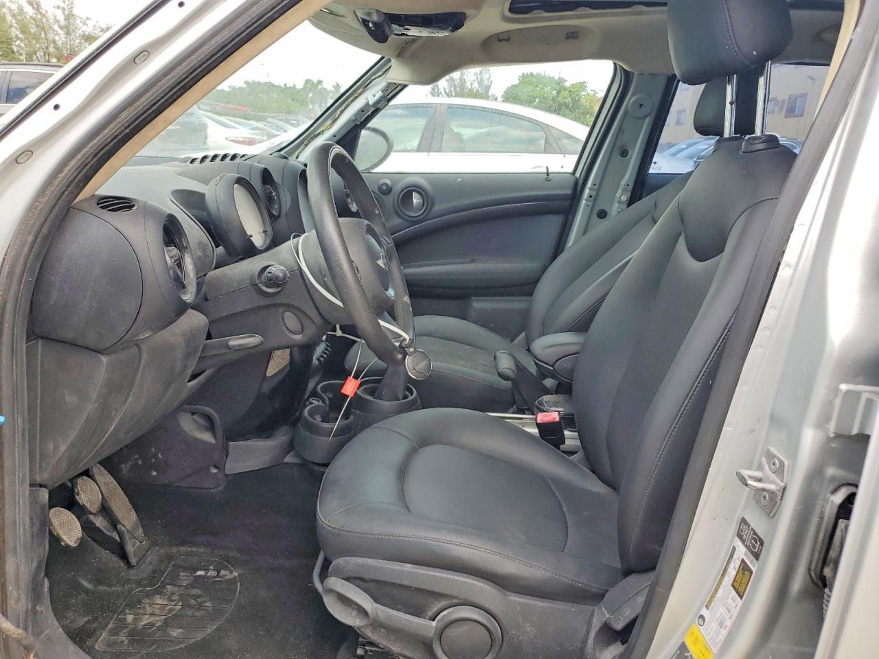 2013 Mini Cooper Countryman Серебряный vin: WMWZB3C55DWM31329
