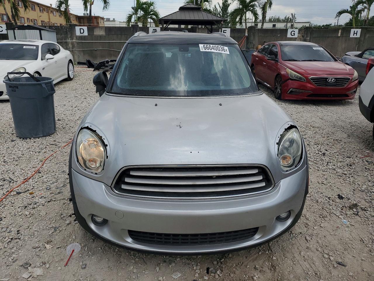 2013 Mini Cooper Countryman Серебряный vin: WMWZB3C55DWM31329