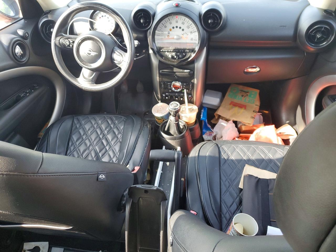 2014 Mini Cooper Countryman Красный vin: WMWZB3C55EWM32028