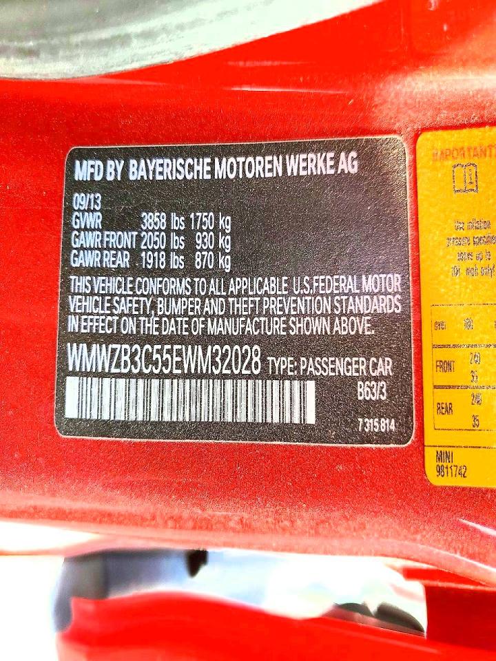 2014 Mini Cooper Countryman Красный vin: WMWZB3C55EWM32028