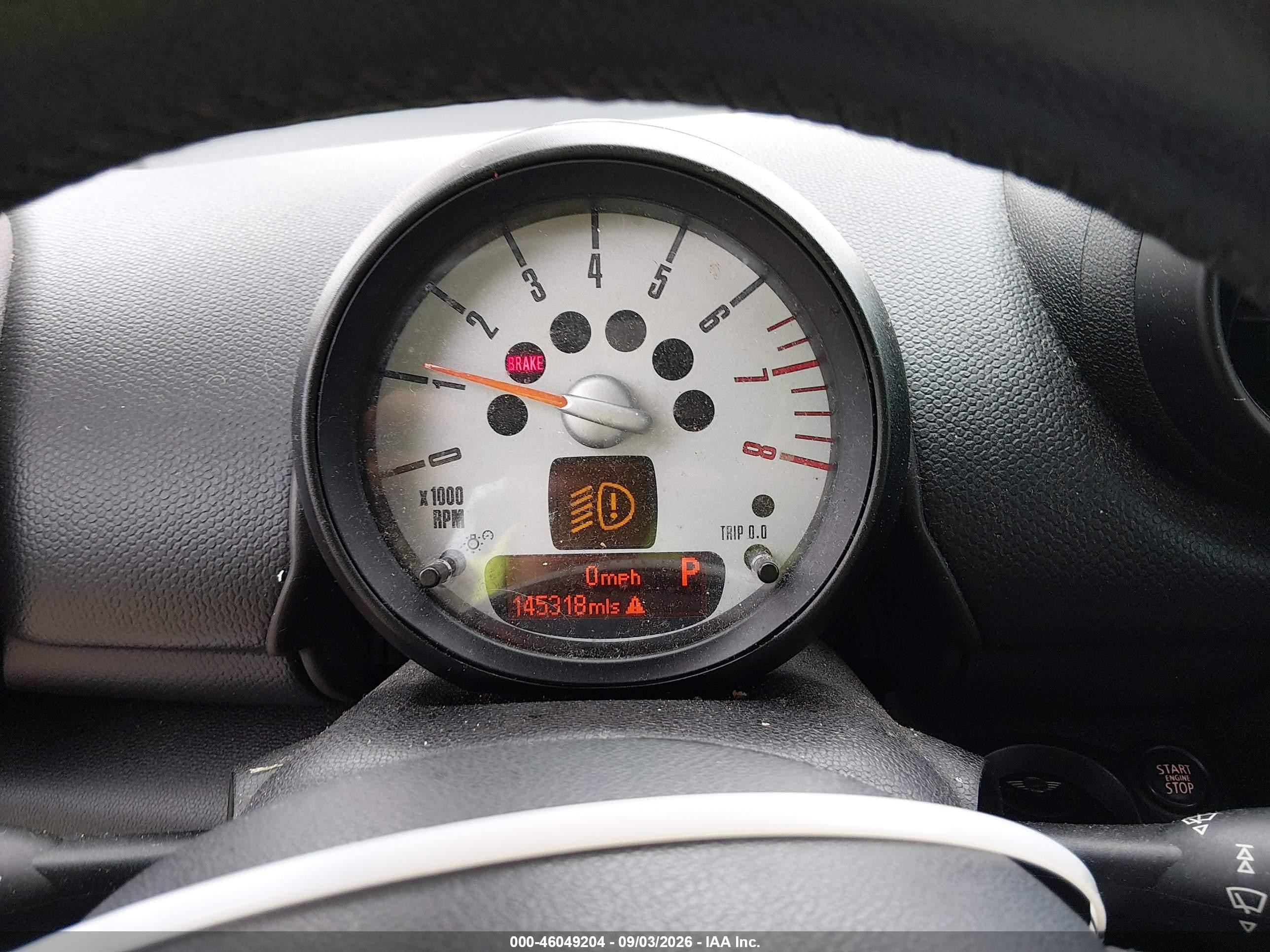 2014 Mini Cooper Countryman Cooper (m6) Red vin: WMWZB3C55EWR36983