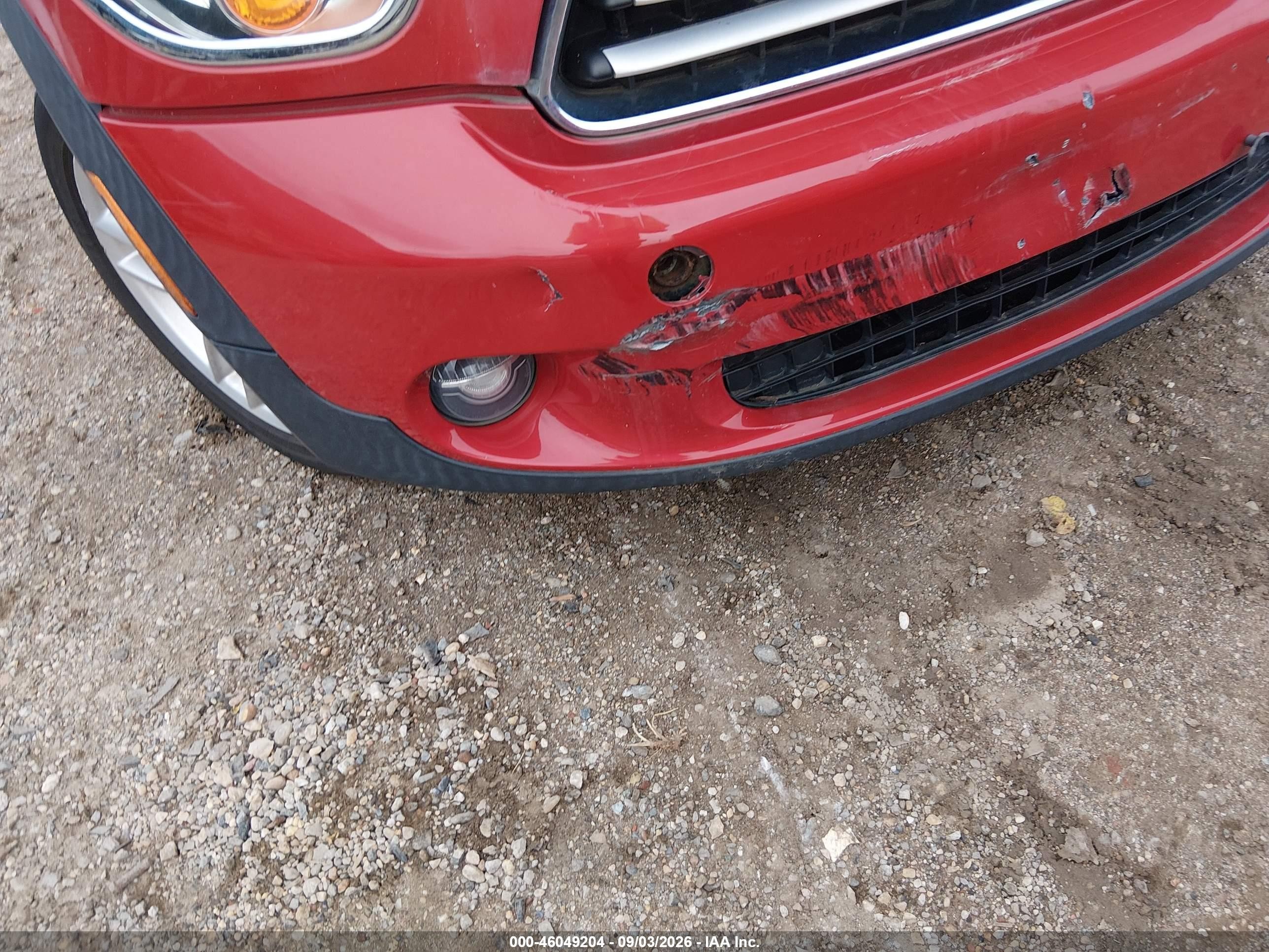 2014 Mini Cooper Countryman Cooper (m6) Red vin: WMWZB3C55EWR36983