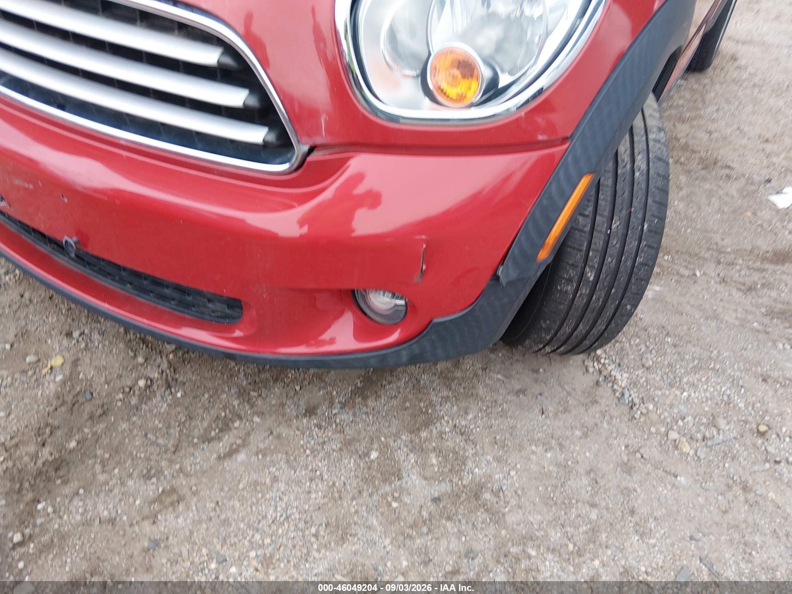 2014 Mini Cooper Countryman Cooper (m6) Red vin: WMWZB3C55EWR36983