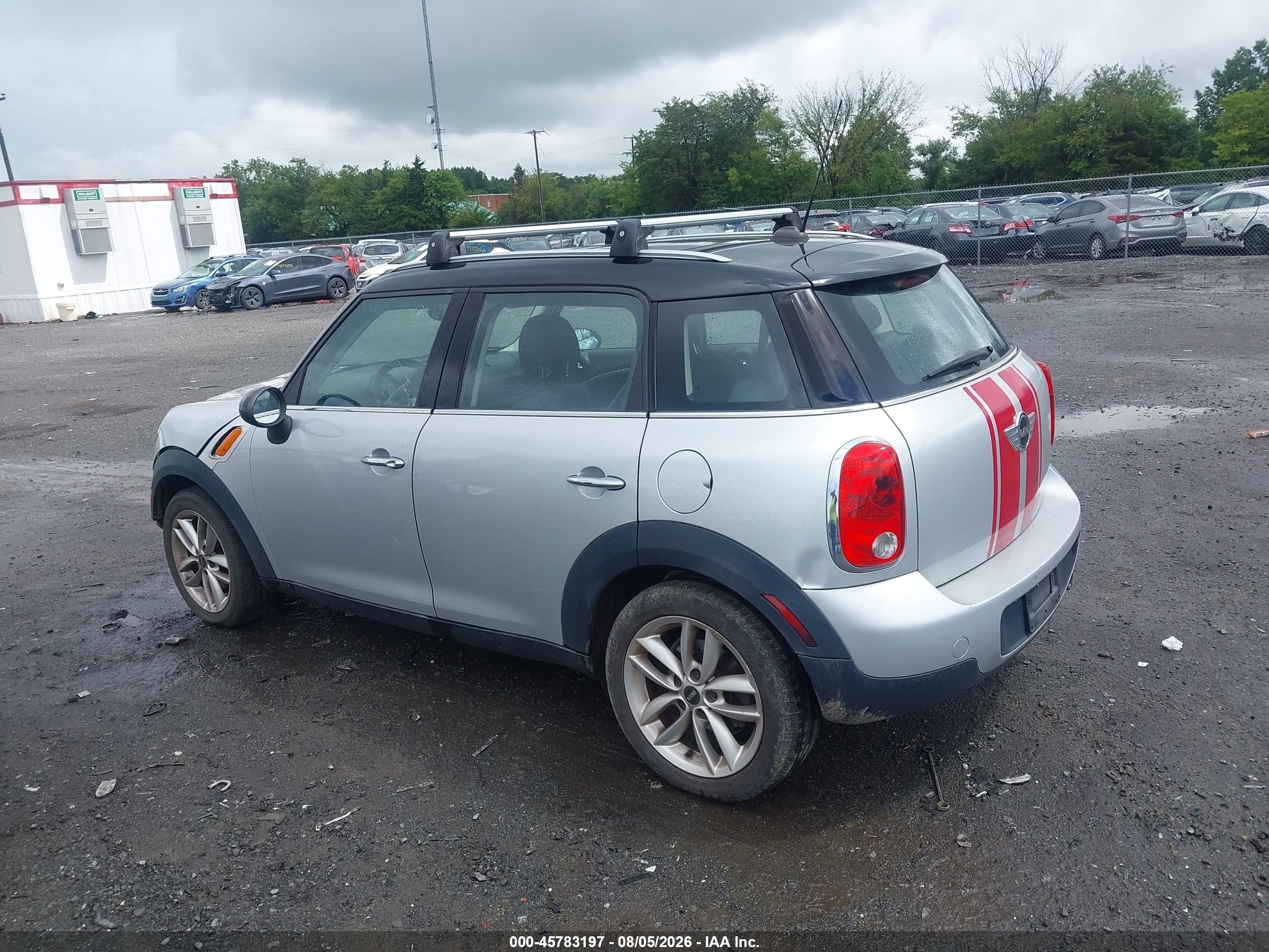 2014 Mini Countryman Cooper Silver vin: WMWZB3C55EWR38183