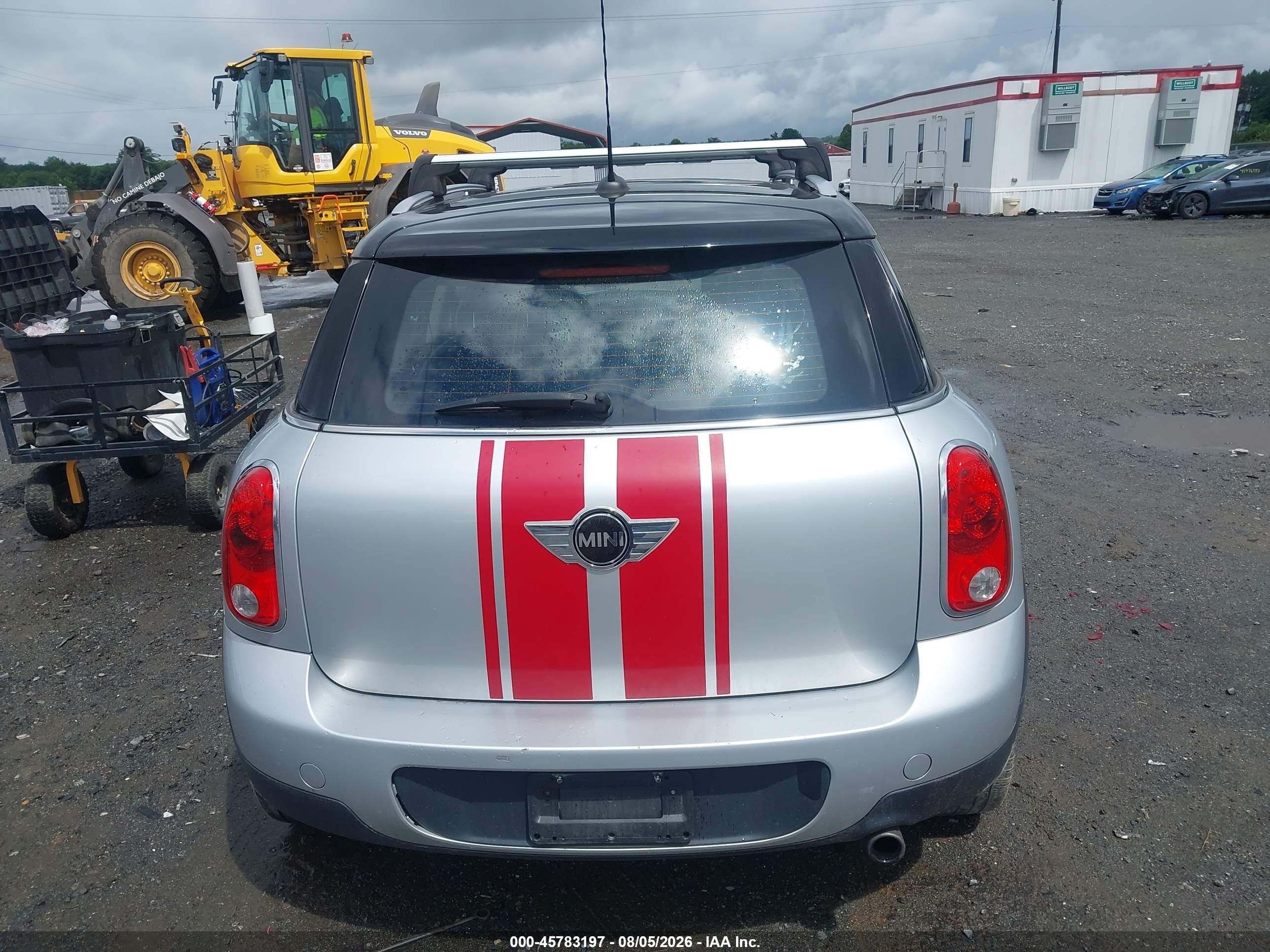 2014 Mini Countryman Cooper Silver vin: WMWZB3C55EWR38183