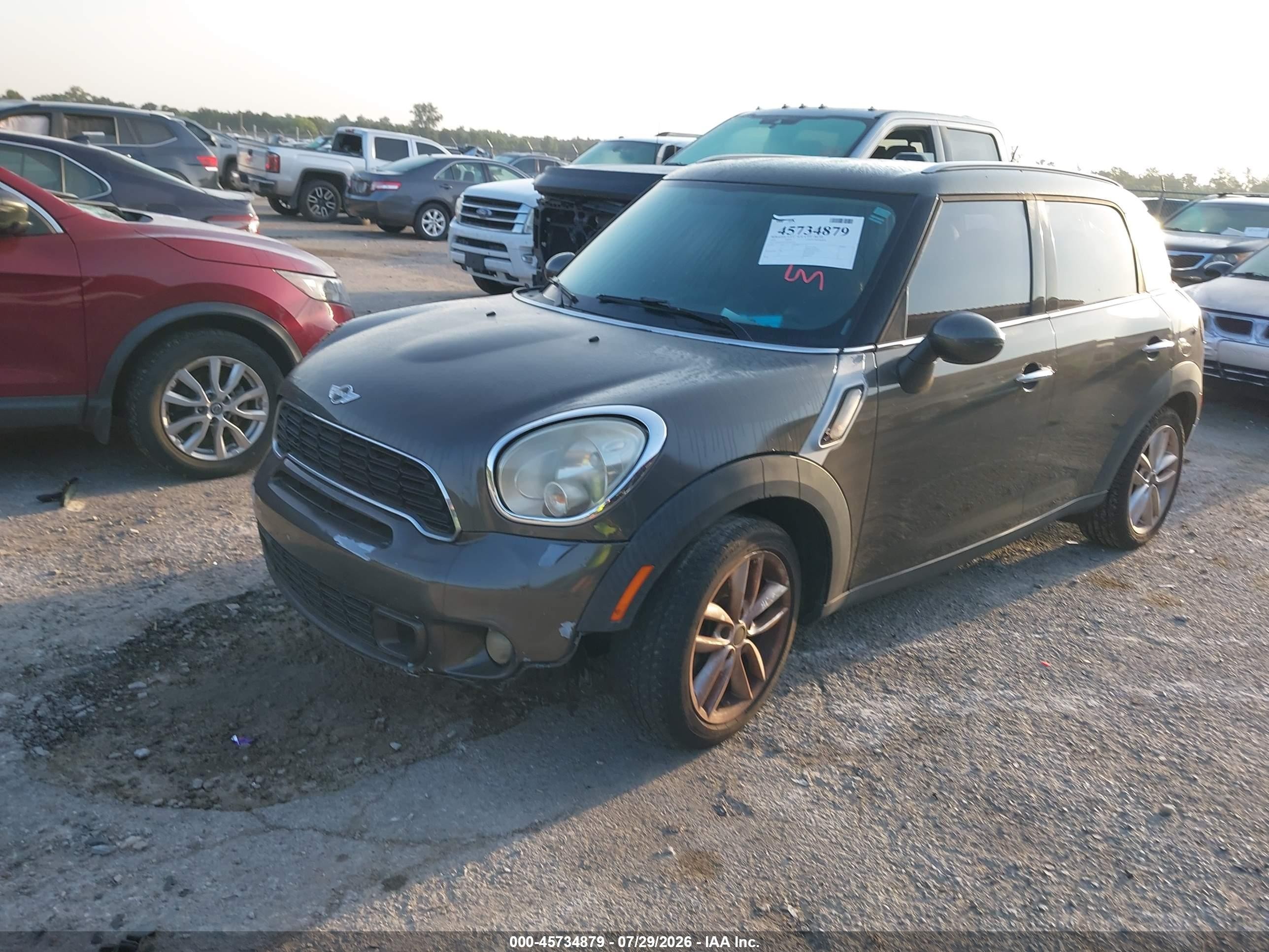 2014 Mini Countryman Cooper Gray vin: WMWZB3C55EWR40094