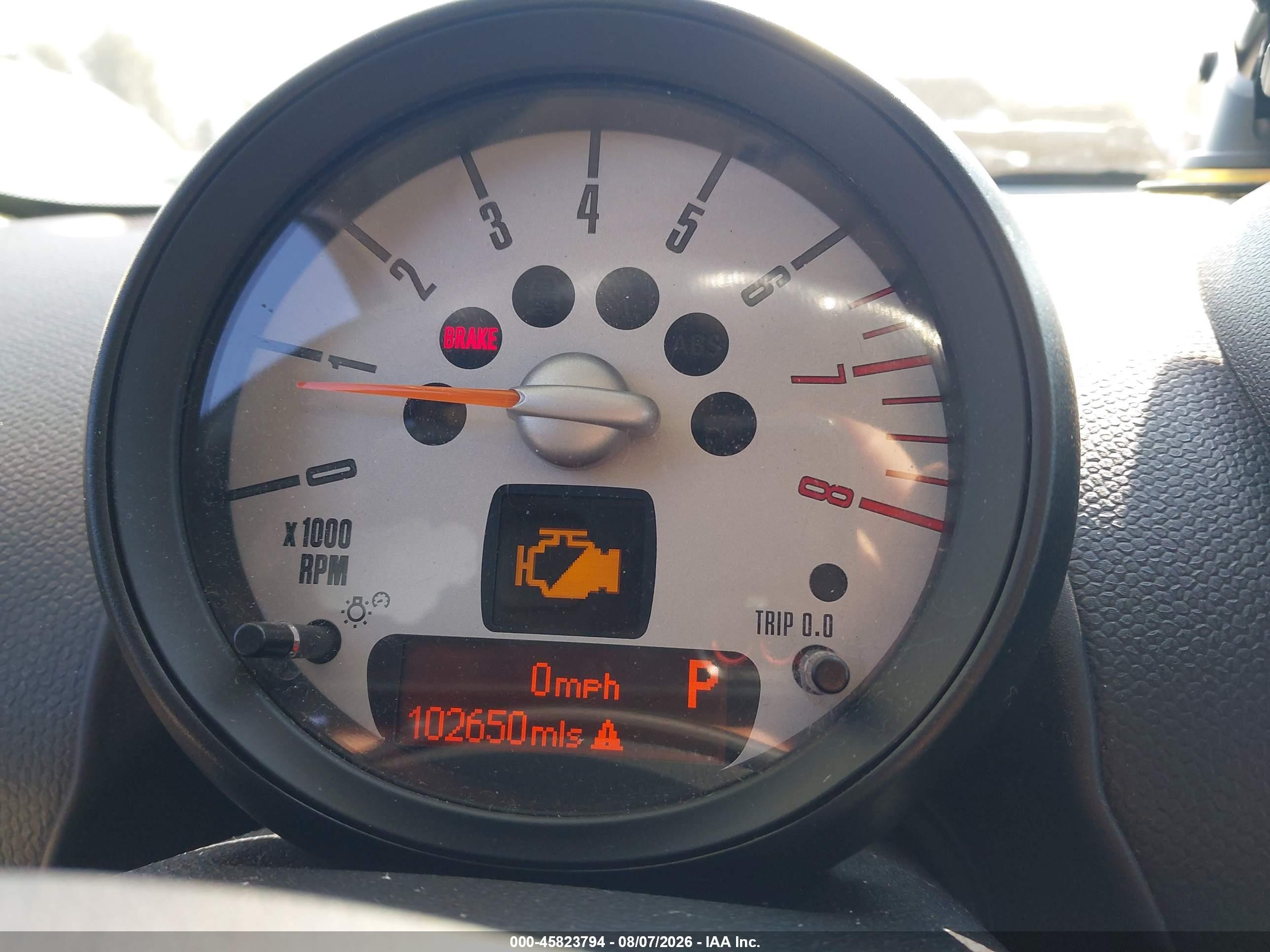 2012 Mini Cooper Countryman   Brown vin: WMWZB3C56CWM06079