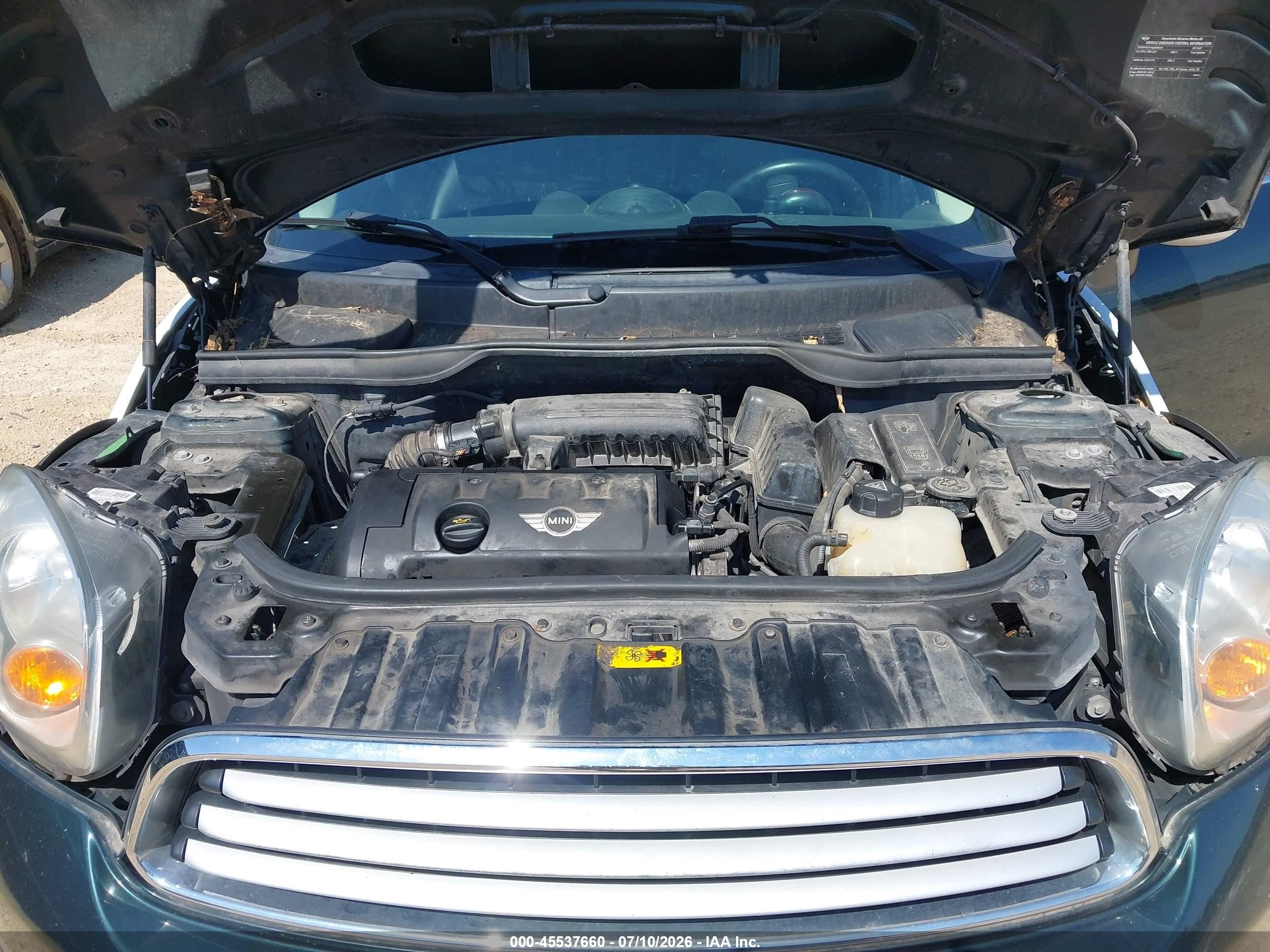 2013 Mini Countryman Cooper Blue vin: WMWZB3C56DWM07203