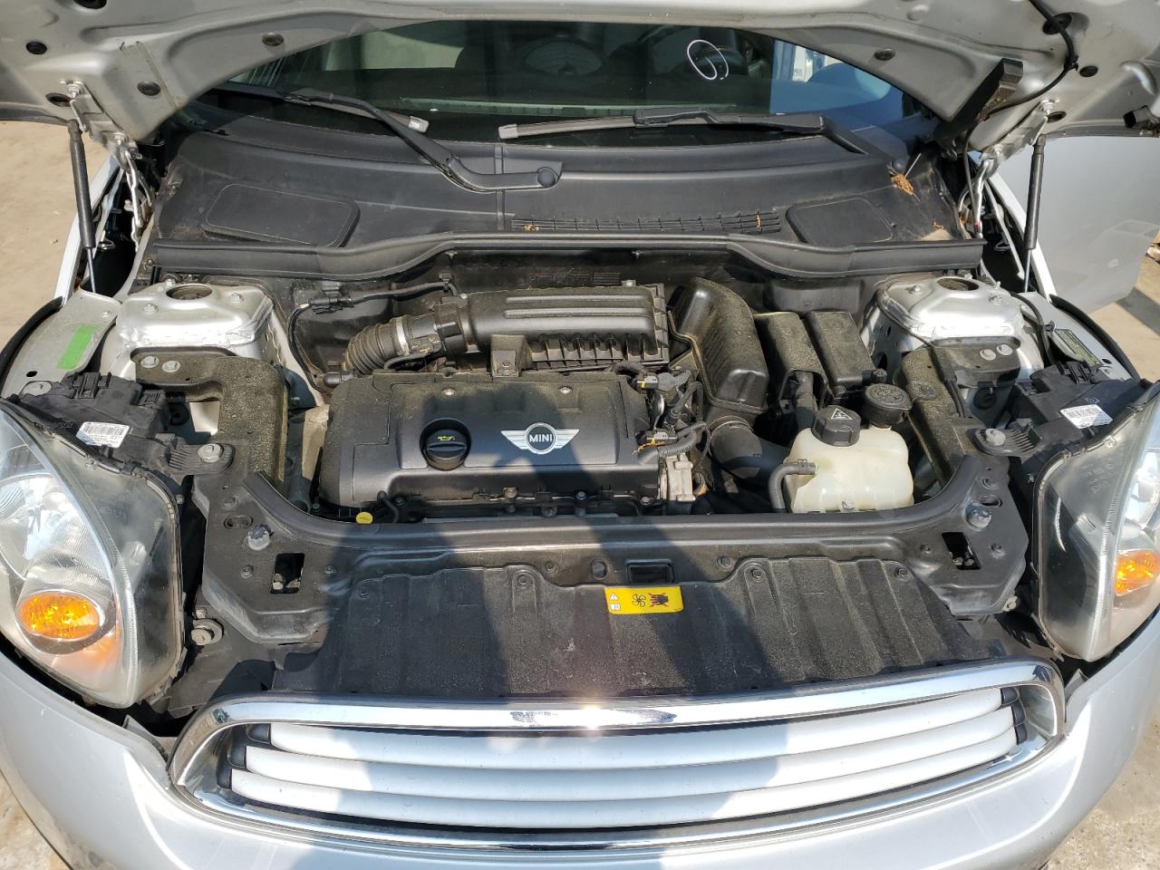 2013 Mini Cooper Countryman Silver vin: WMWZB3C56DWR36179
