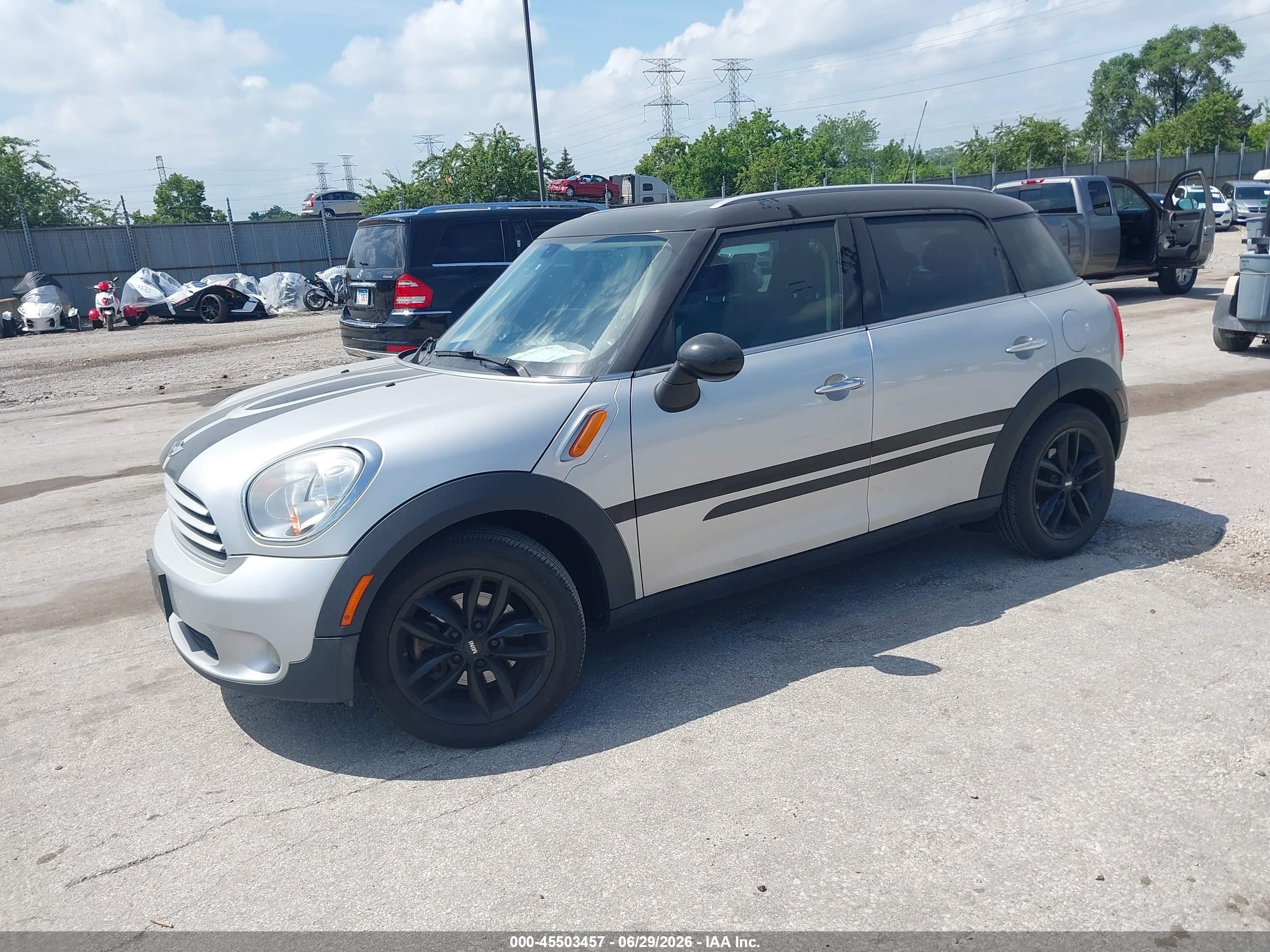 2014 Mini Countryman Cooper Коричневый vin: WMWZB3C56EWM31910