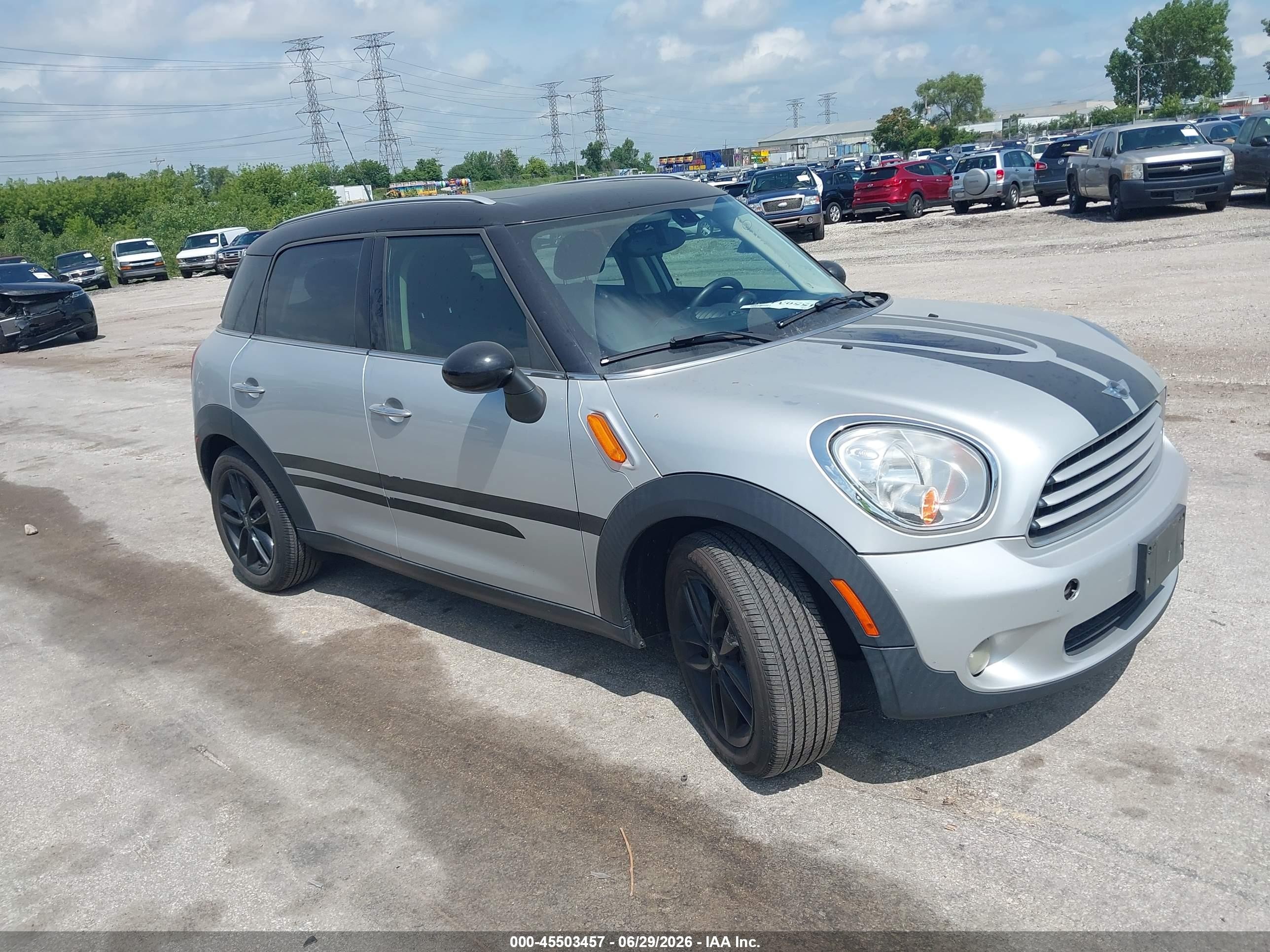 2014 Mini Countryman Cooper Brown vin: WMWZB3C56EWM31910