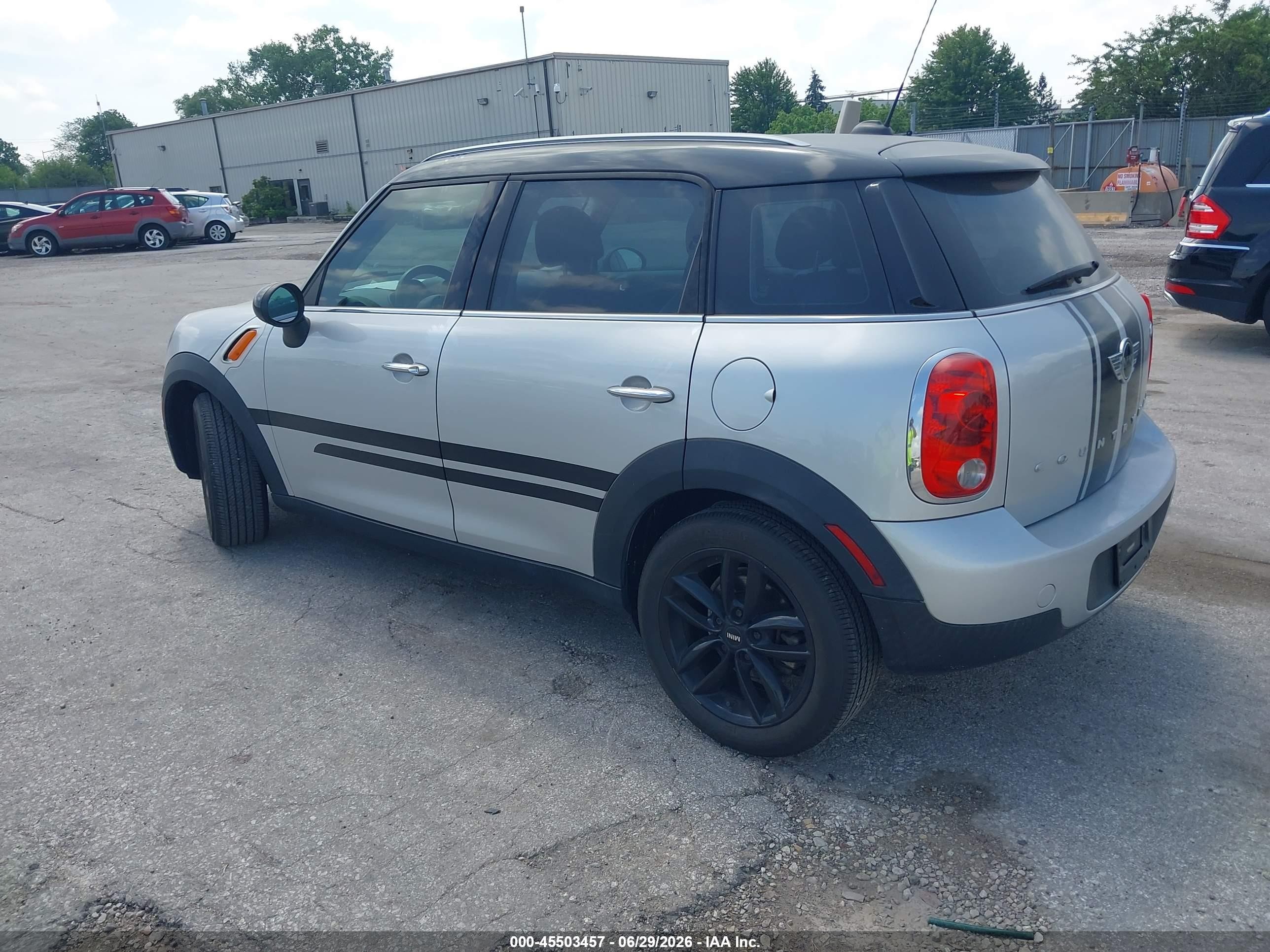2014 Mini Countryman Cooper Коричневый vin: WMWZB3C56EWM31910