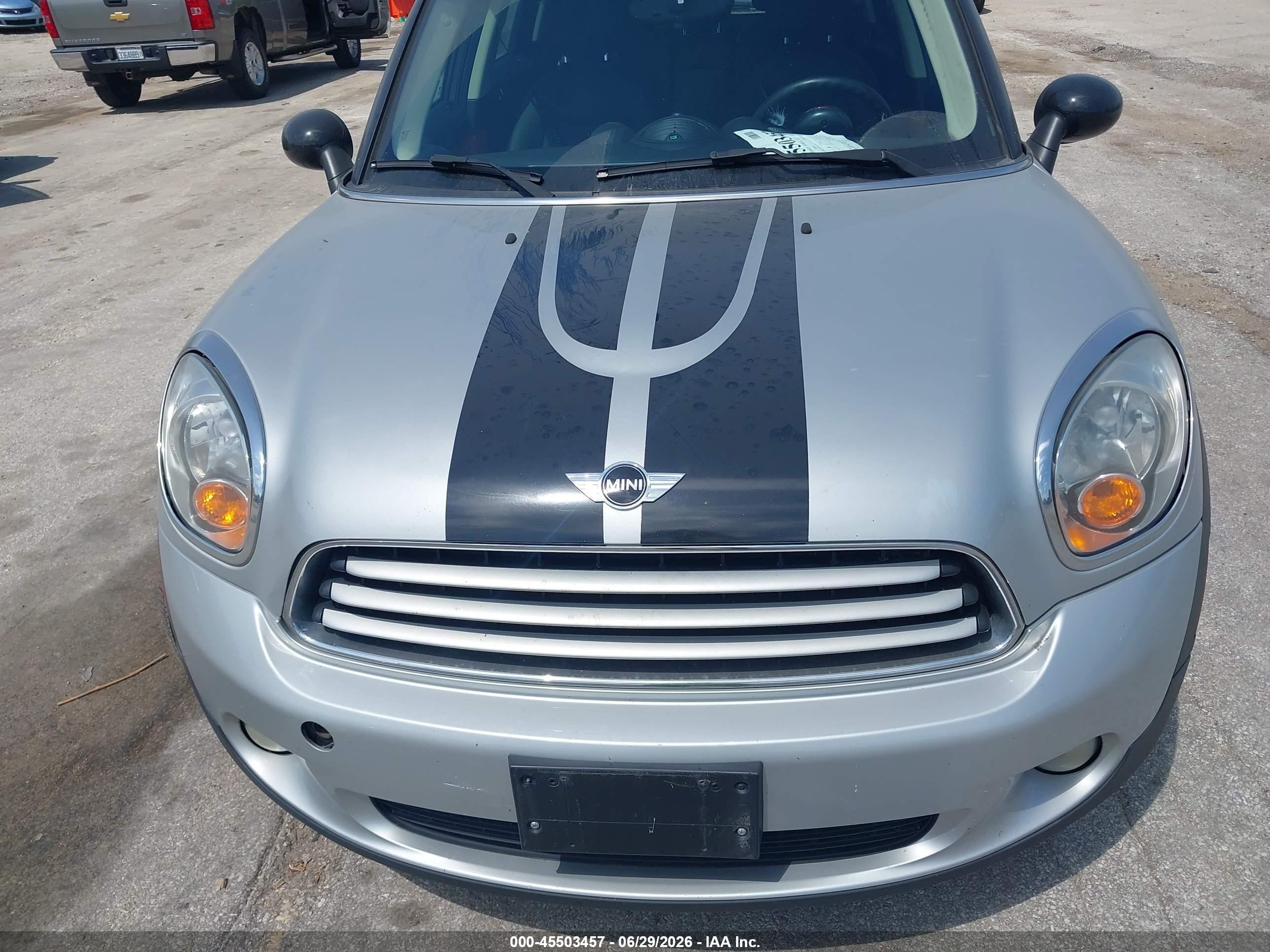 2014 Mini Countryman Cooper Коричневый vin: WMWZB3C56EWM31910