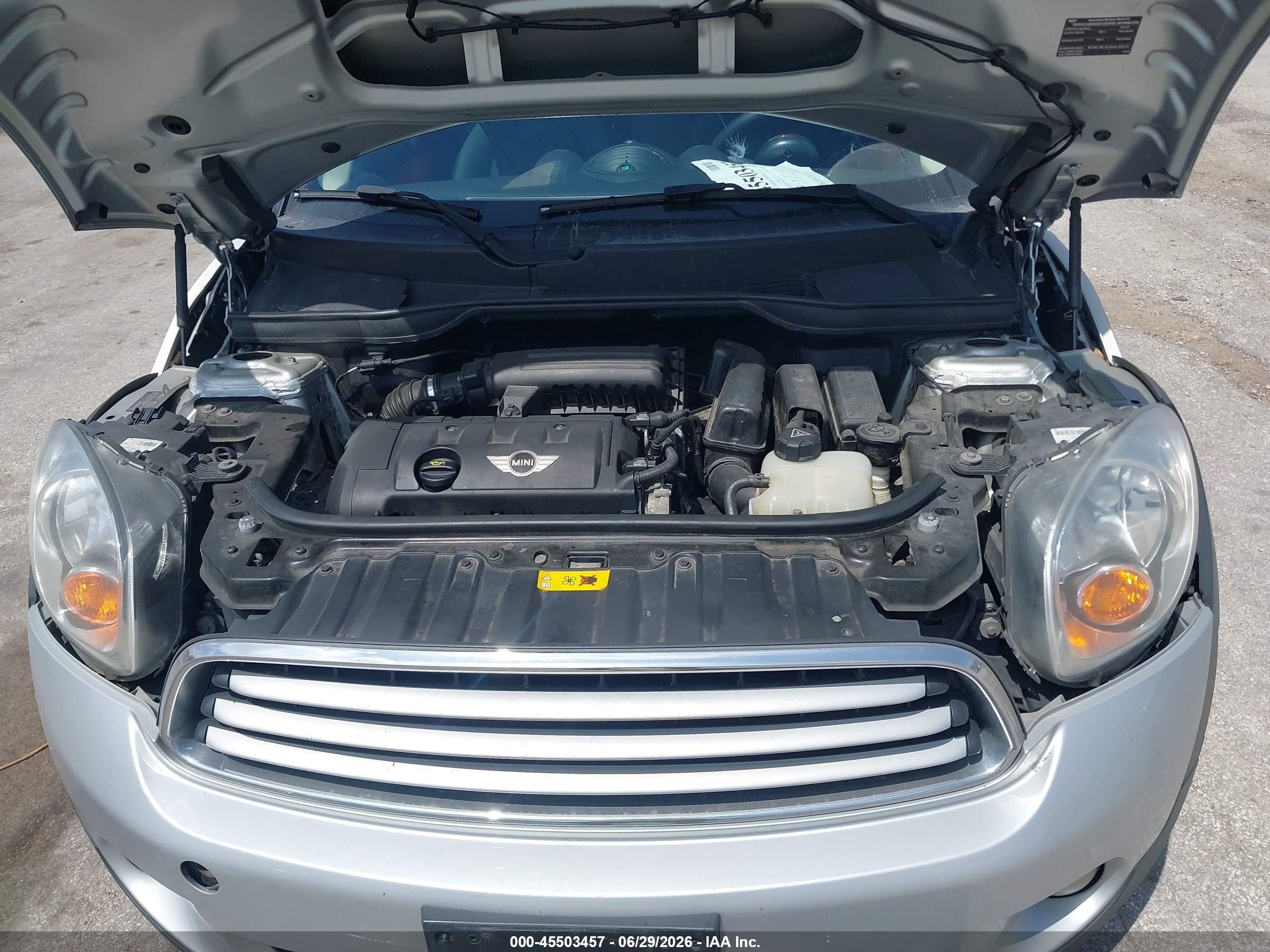 2014 Mini Countryman Cooper Коричневый vin: WMWZB3C56EWM31910