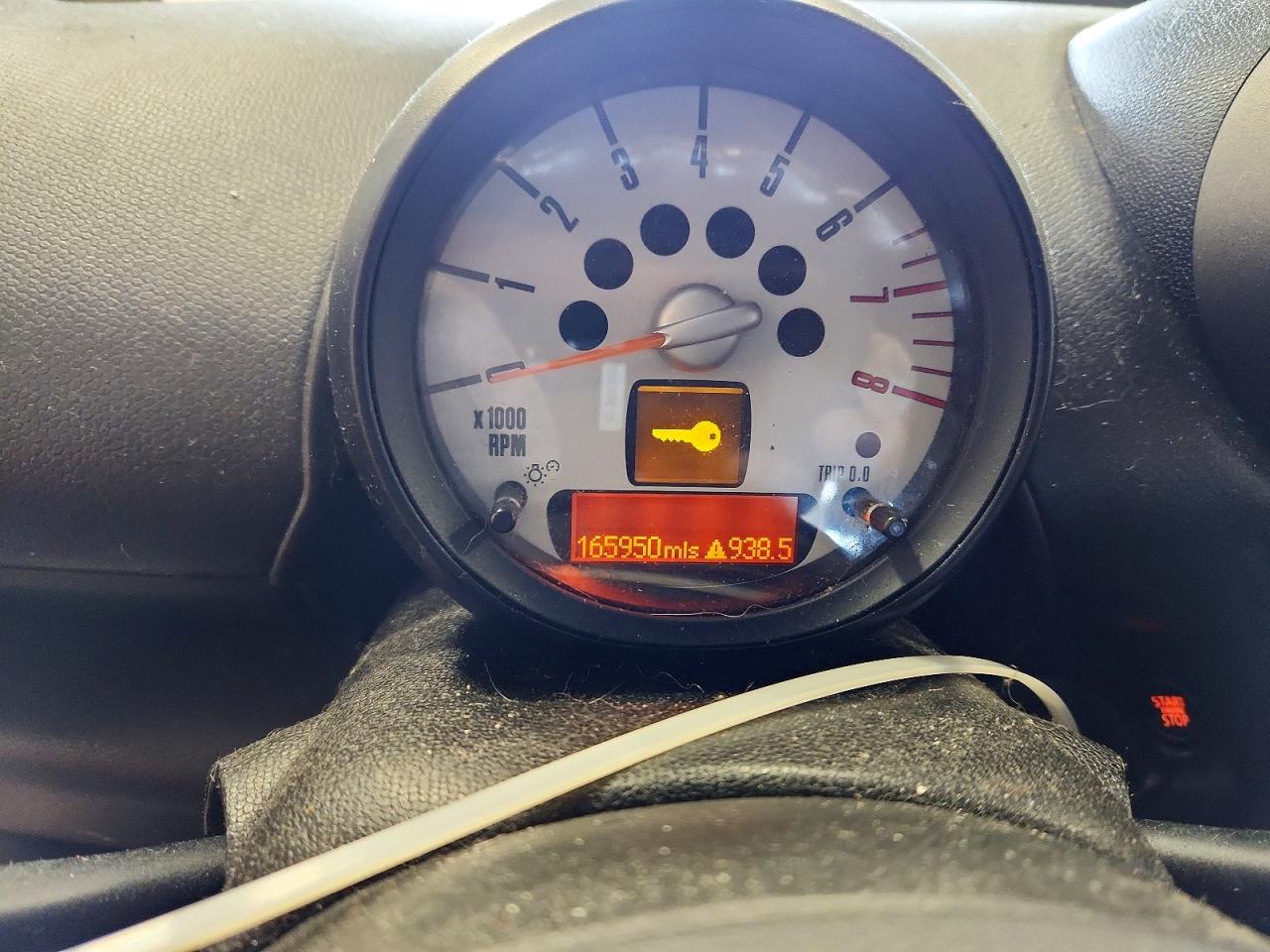 2011 Mini Cooper Countryman Black vin: WMWZB3C57BWM01245