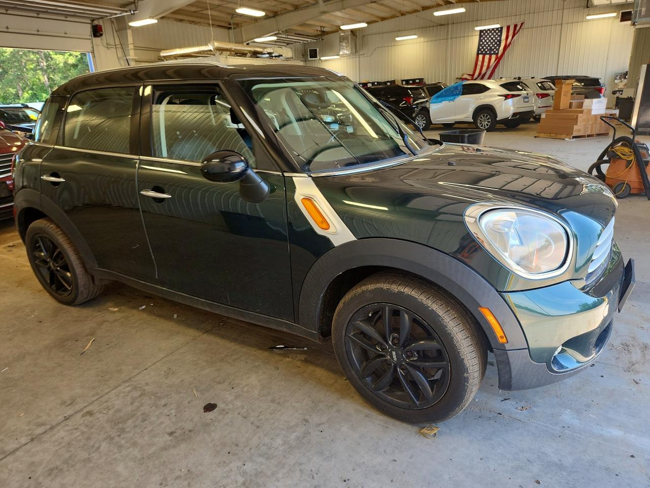 2012 Mini Cooper Countryman Black vin: WMWZB3C57CWM03935
