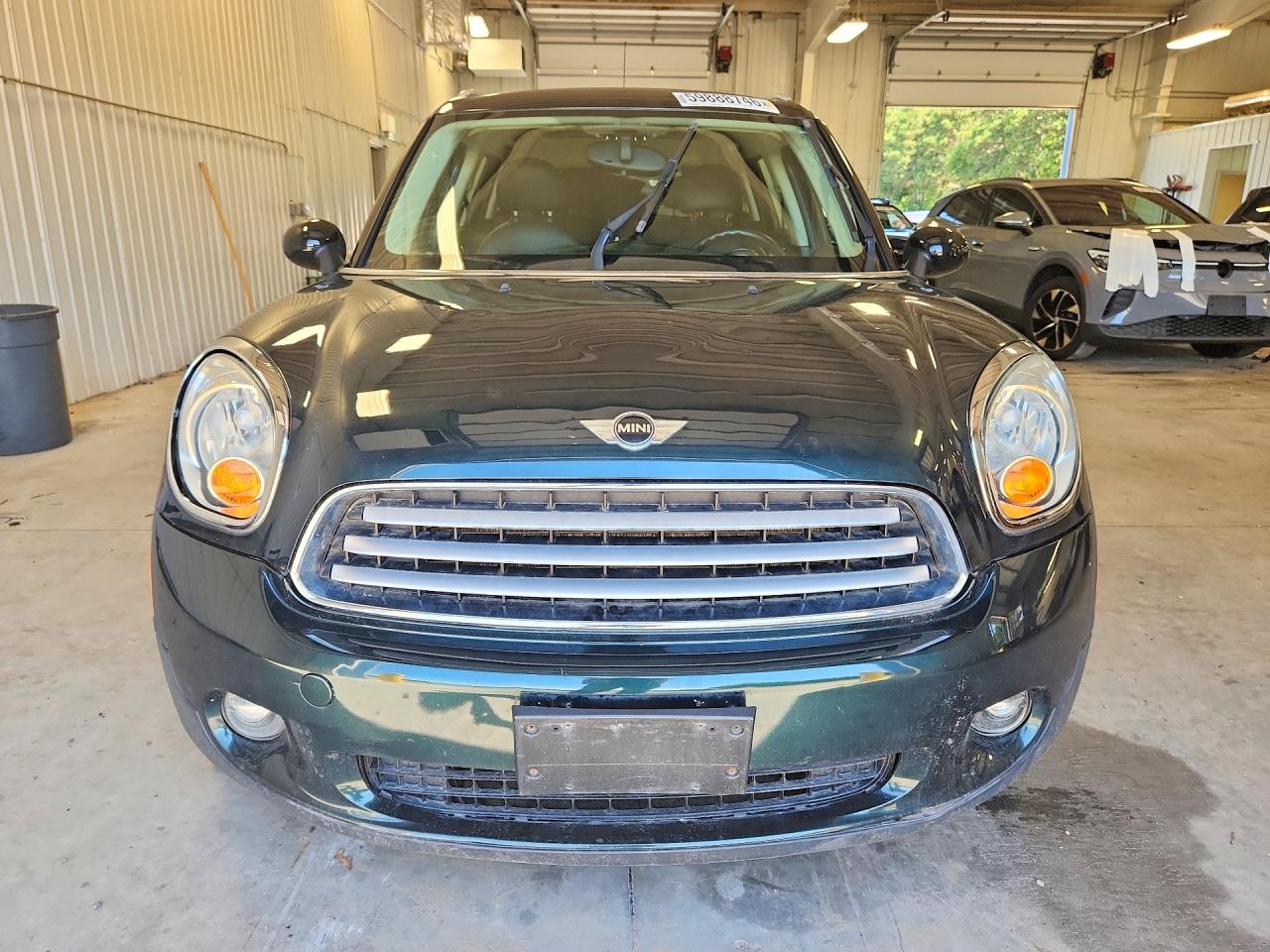 2012 Mini Cooper Countryman Black vin: WMWZB3C57CWM03935